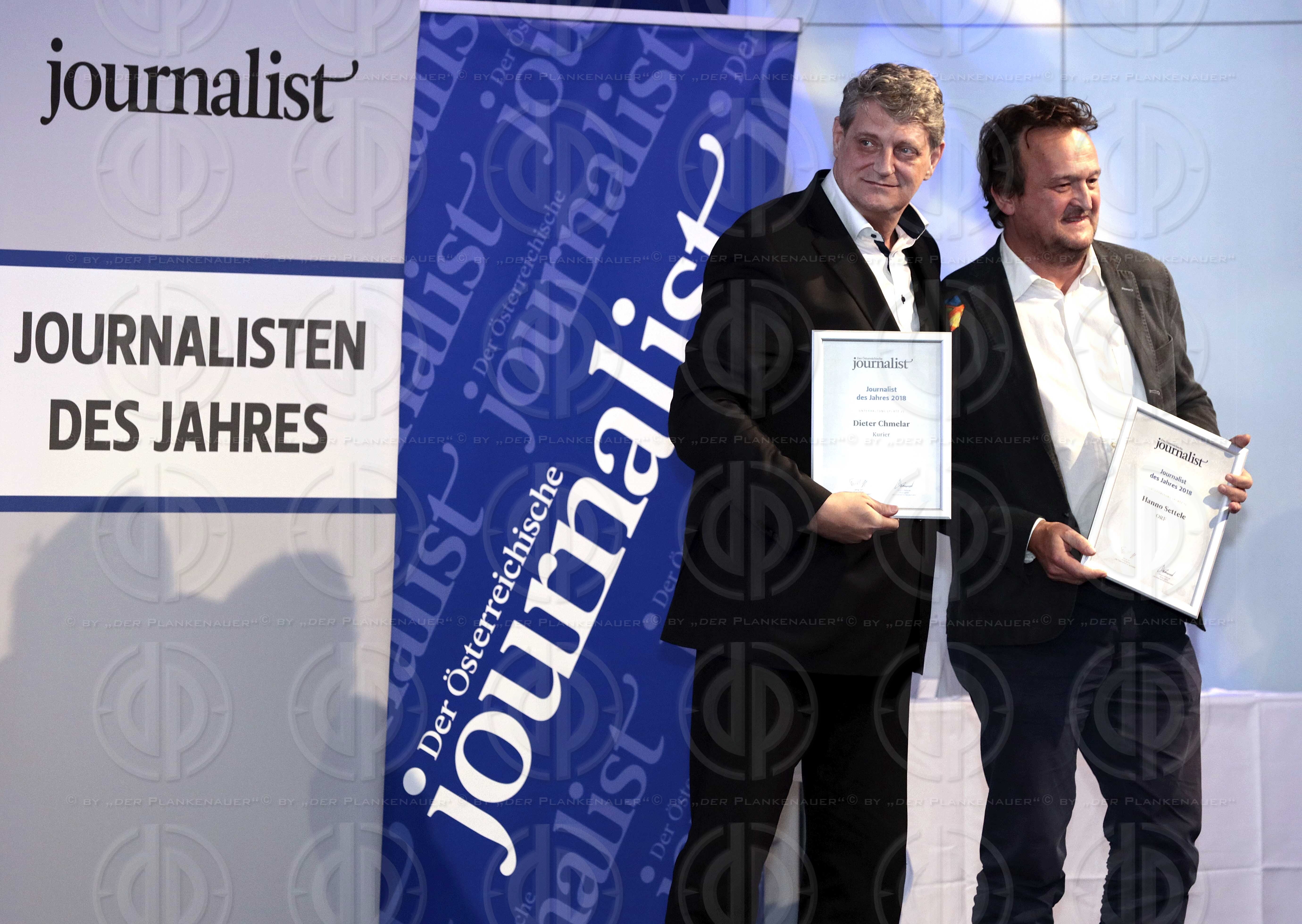 Journalistinnen und Journalisten des Jahres 2018