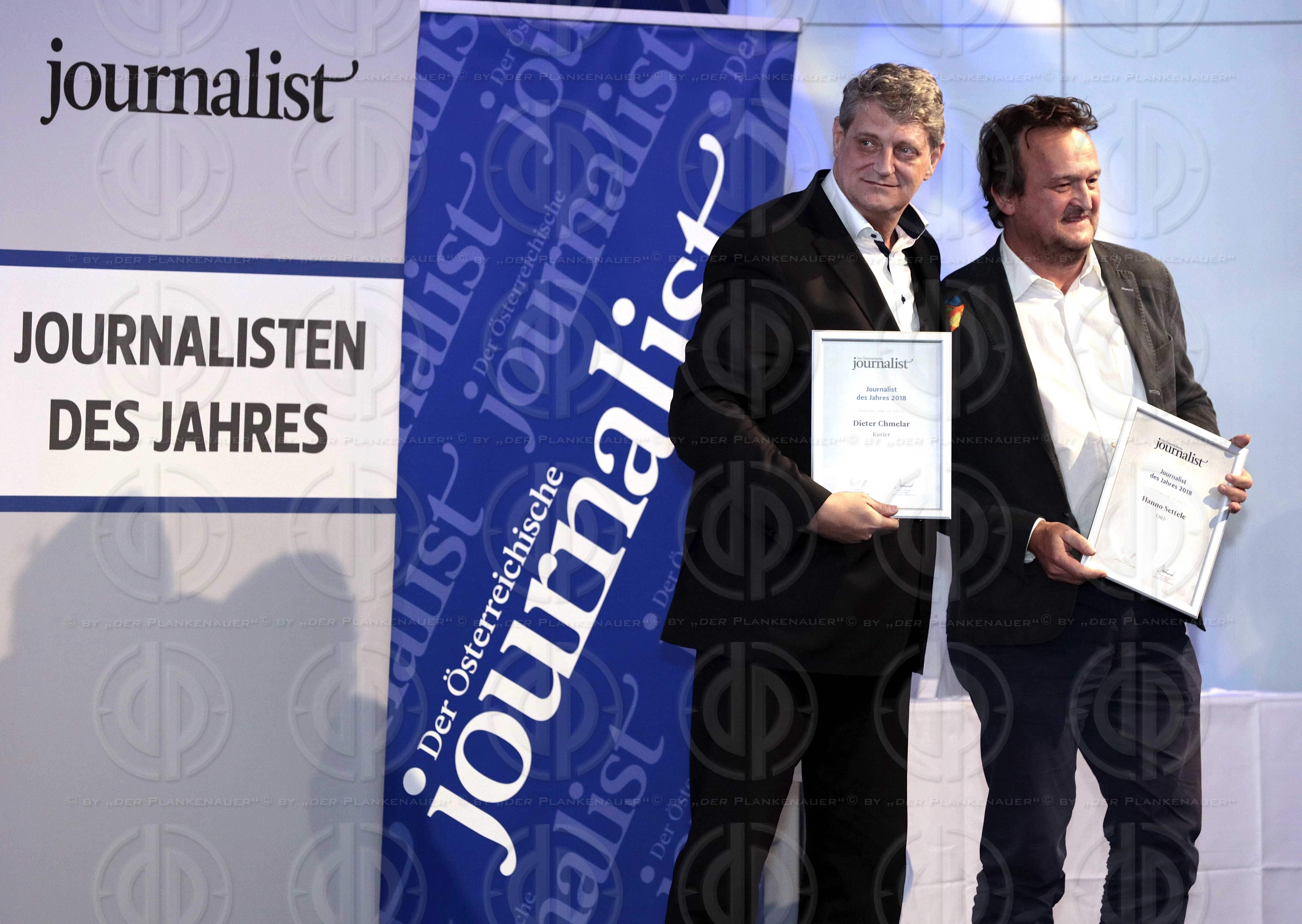 Journalistinnen und Journalisten des Jahres 2018