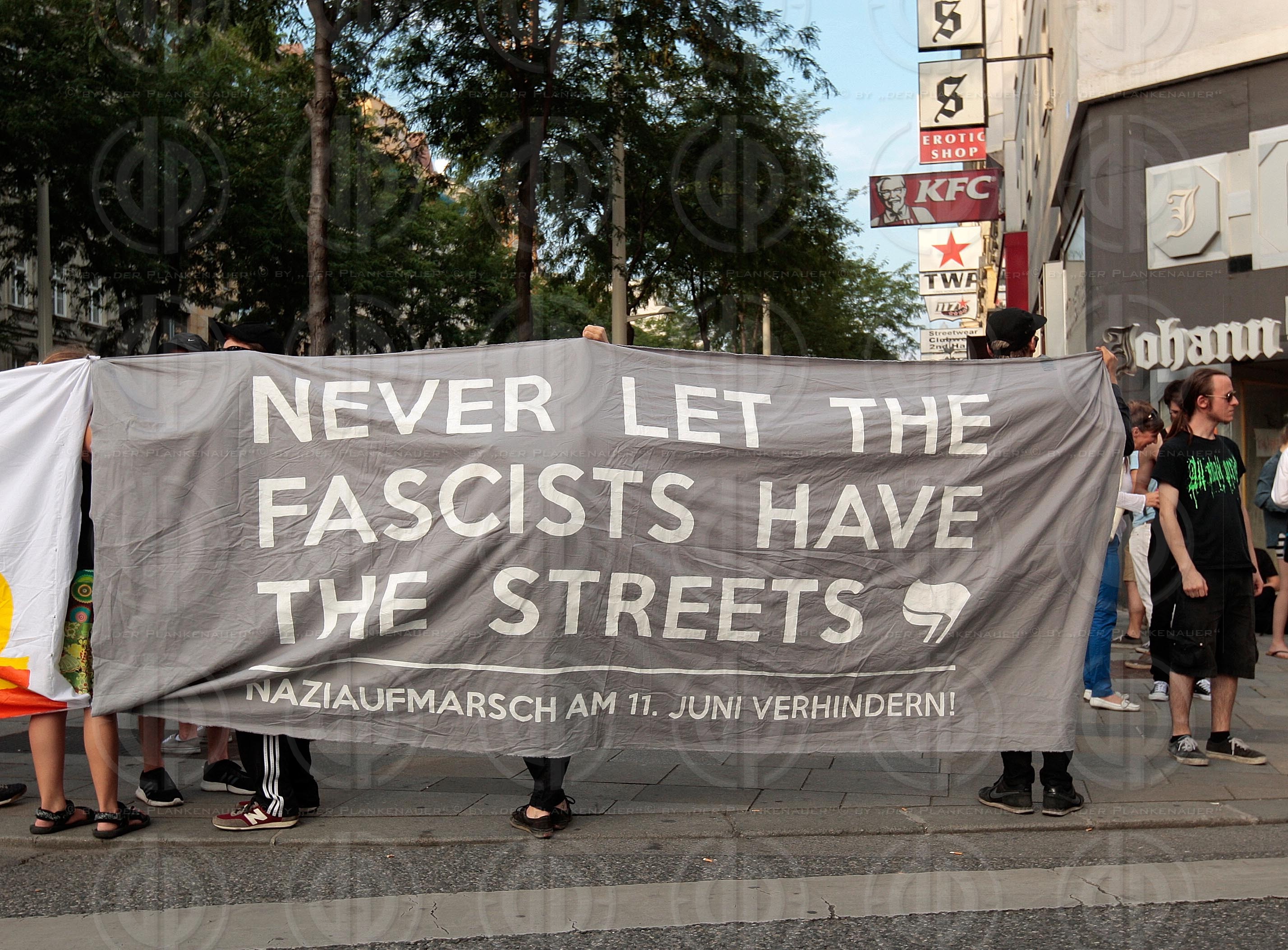 Antifaschistische Kundgebung