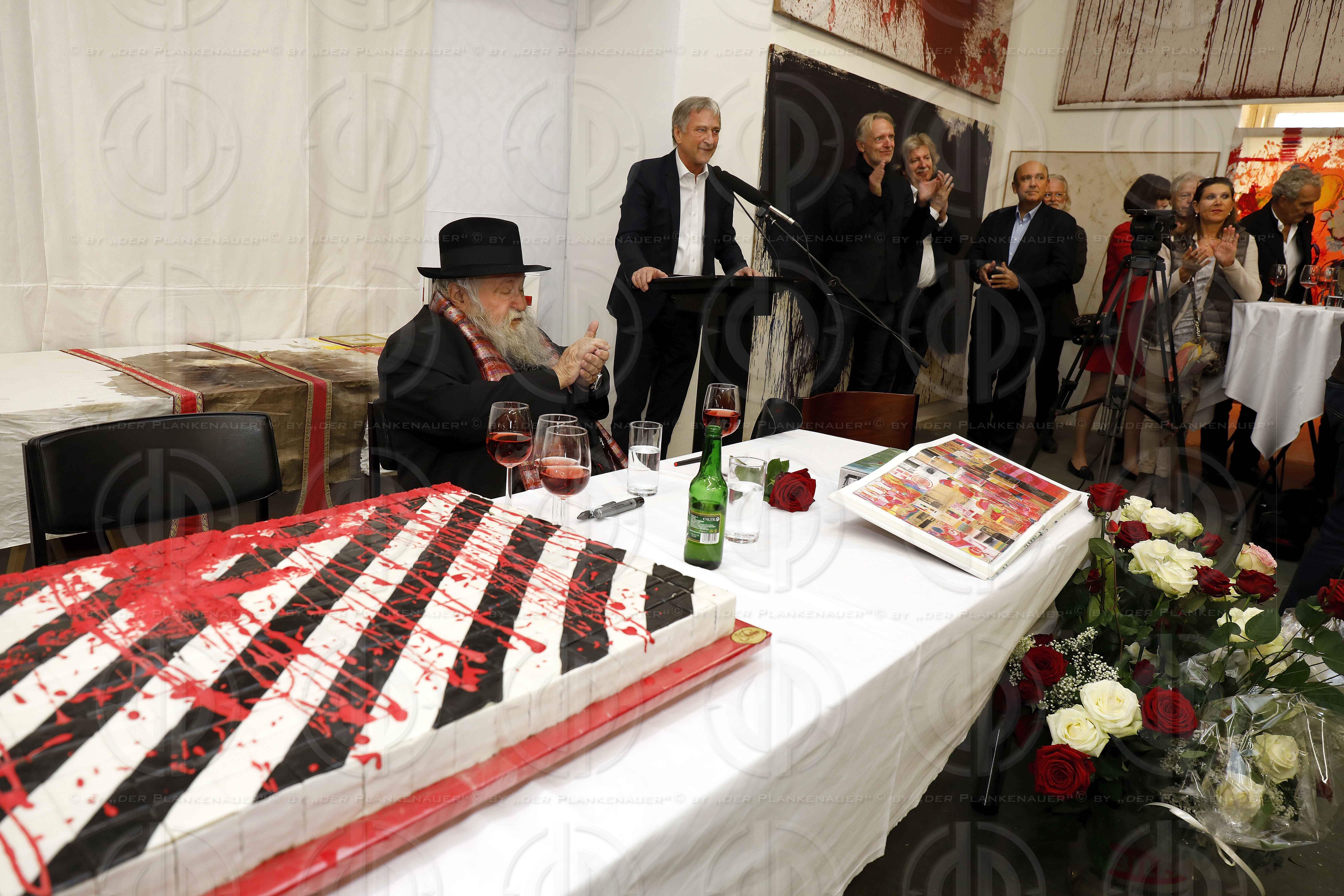 Fruehschoppen mit Hermann NITSCH