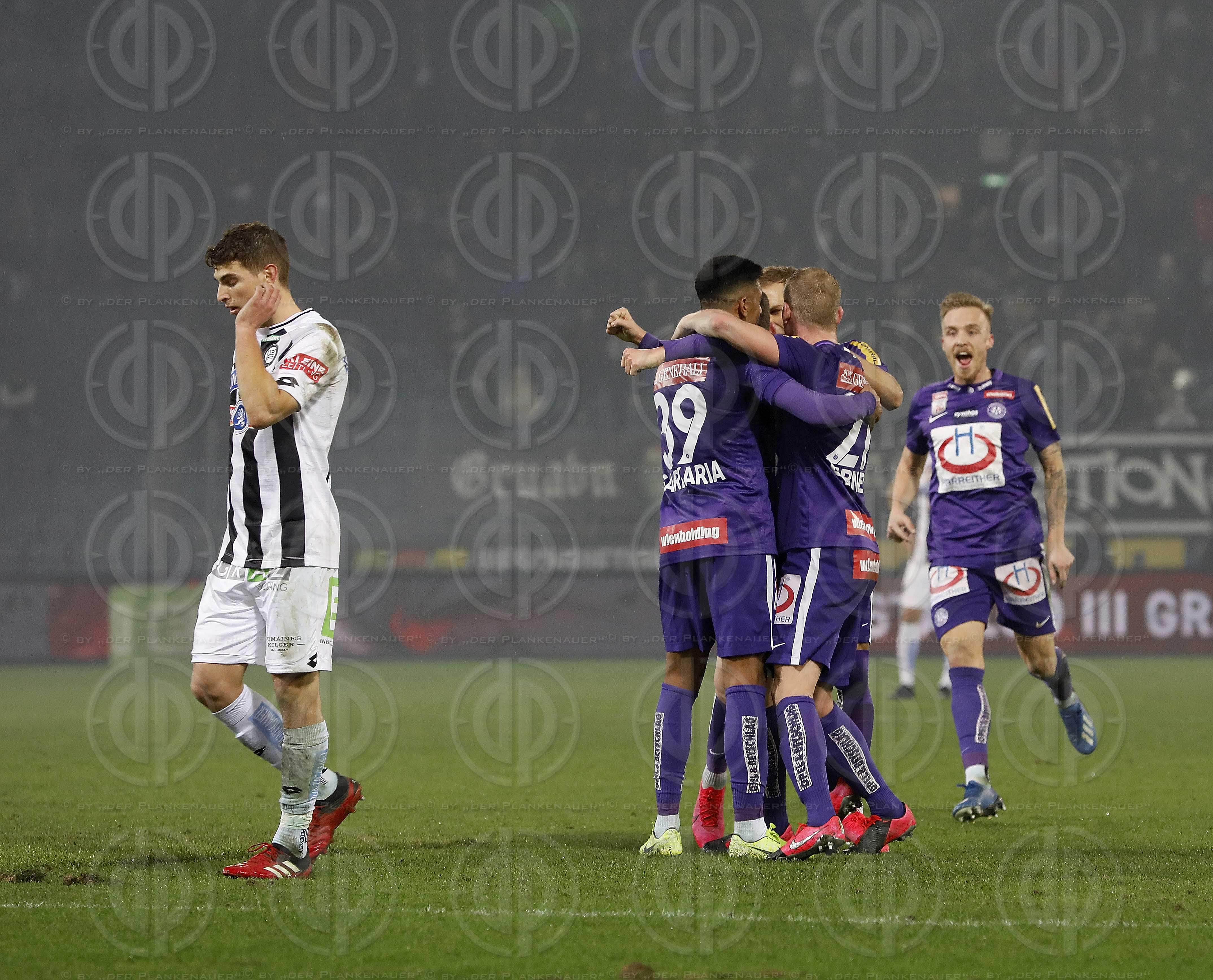 SK Sturm vs. FK Austria Wien (1:1)