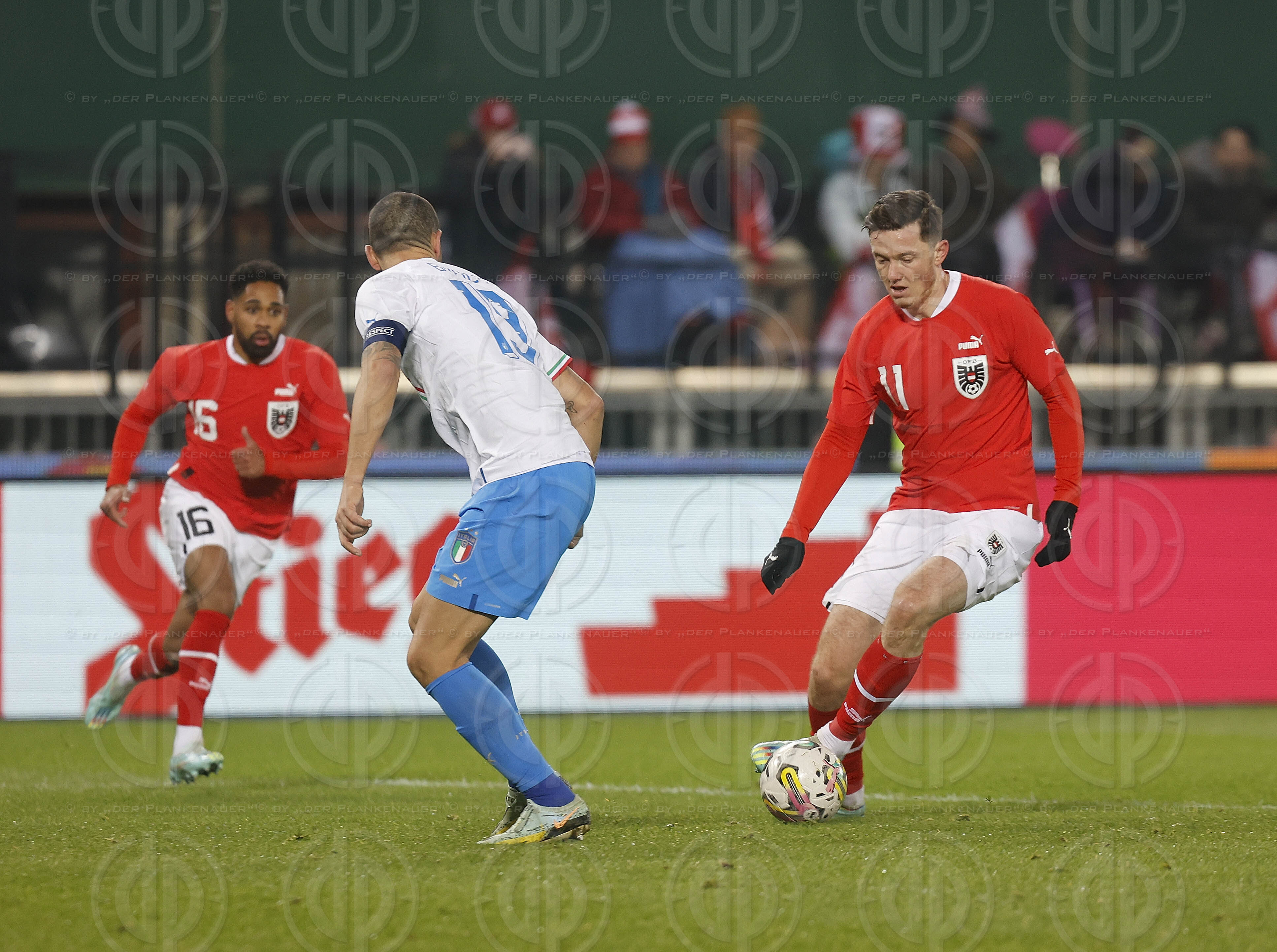 Österreich vs. Italien (2:0) am 20.11.2022
