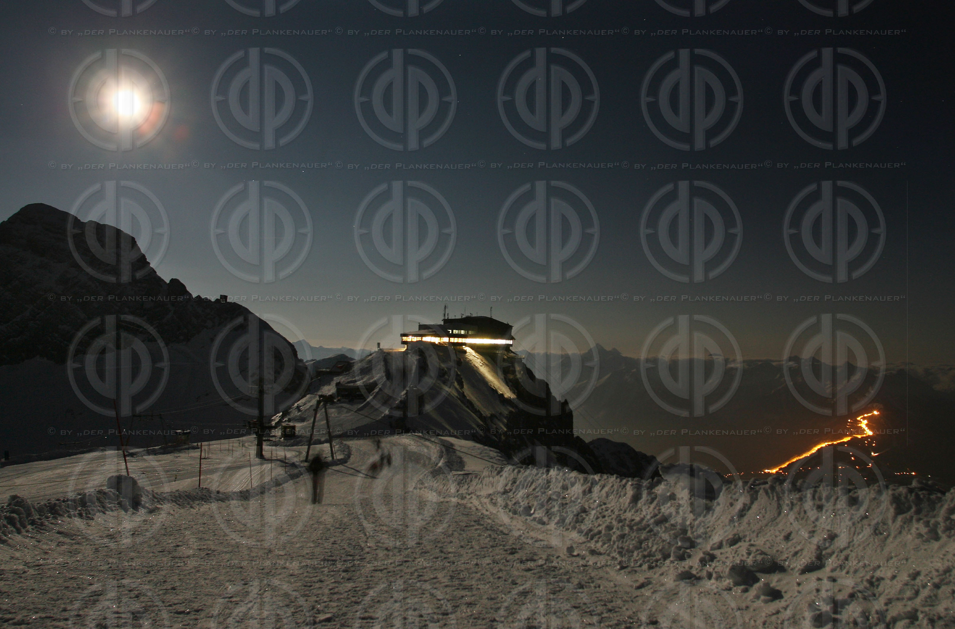 Mondscheinwandern am Dachsteingletscher