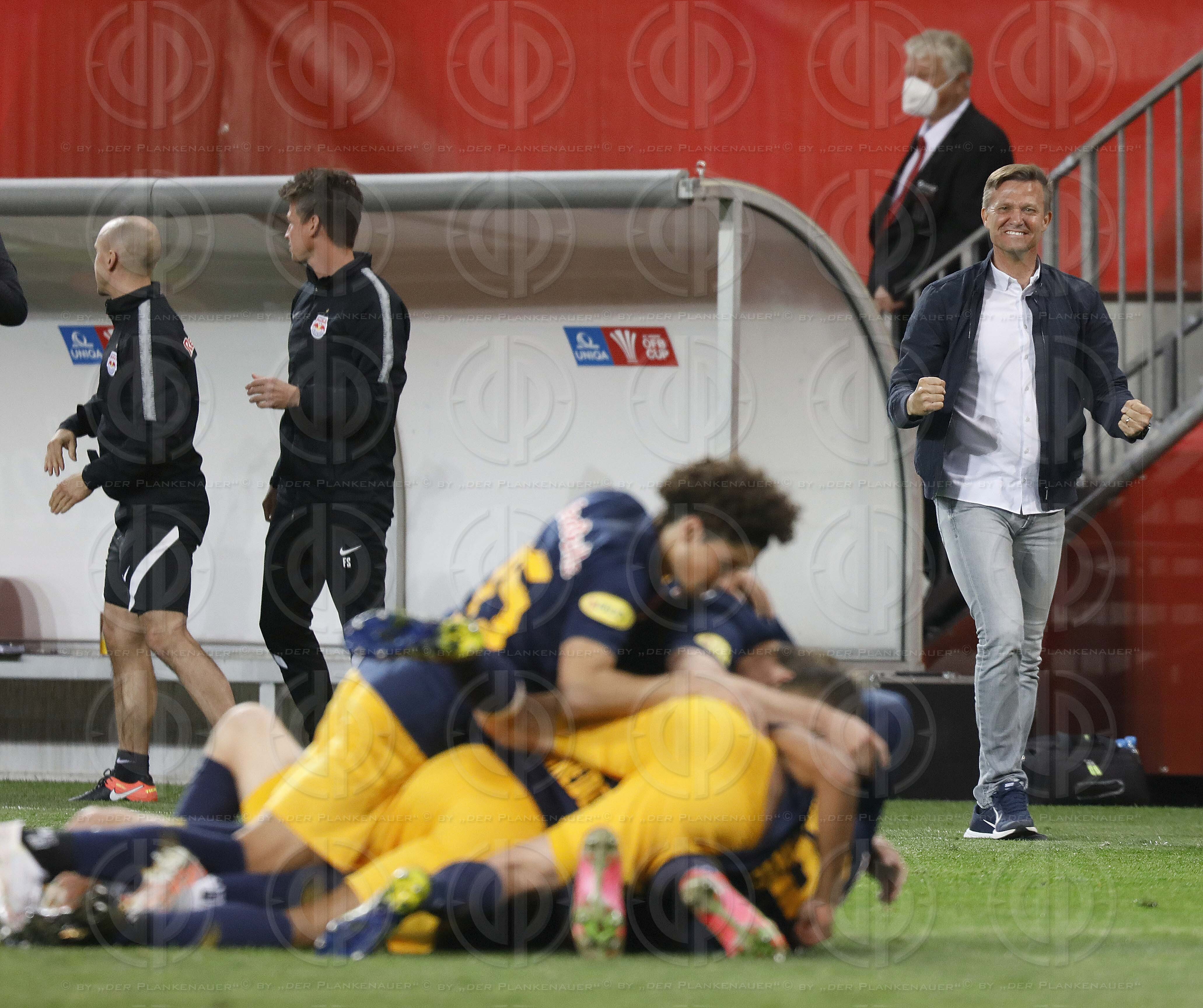 Cup Finale LASK vs. Red Bull Salzburg (0:3) am 01.05.2021