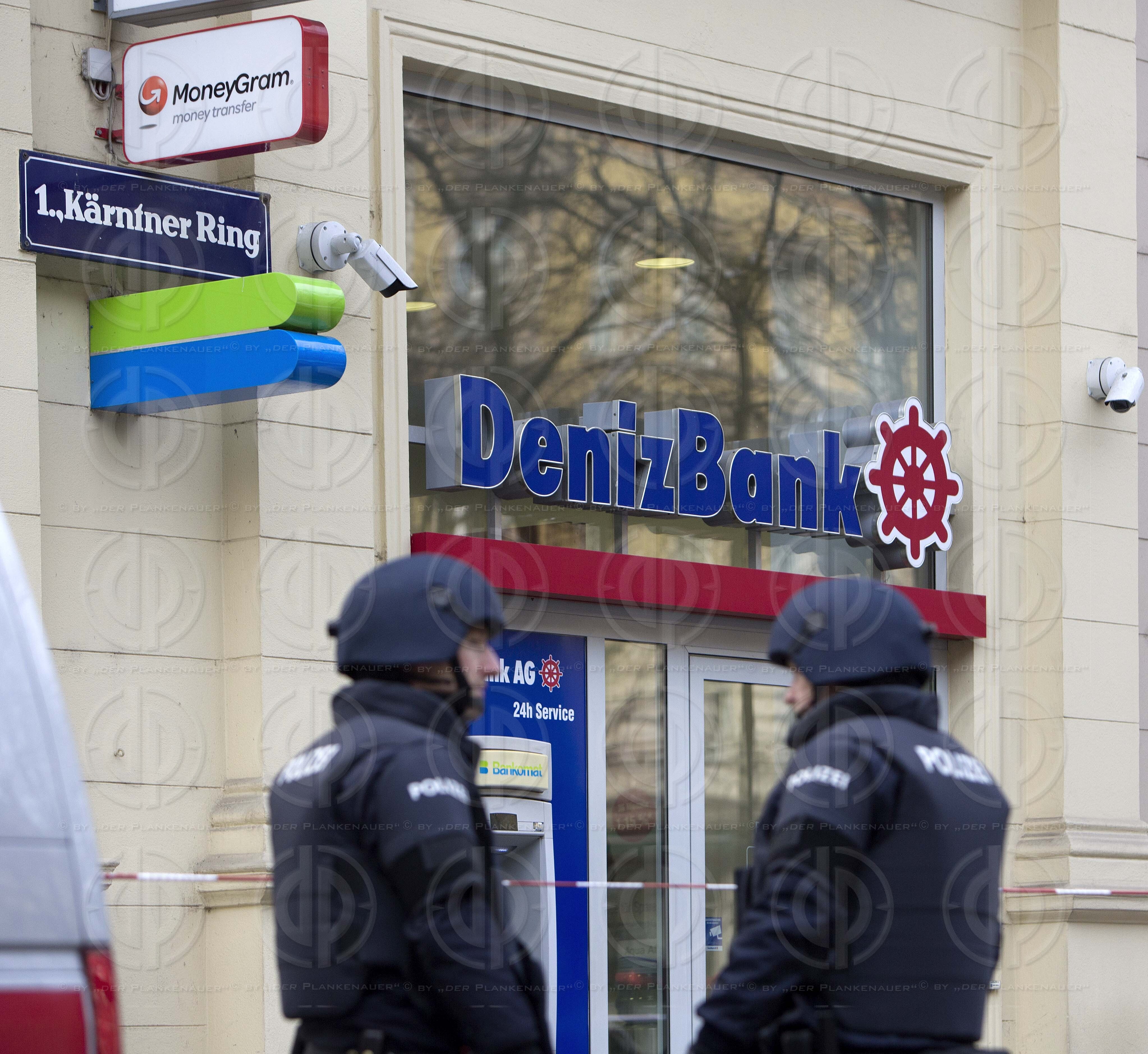 Ueberfall auf Bank in Wien
