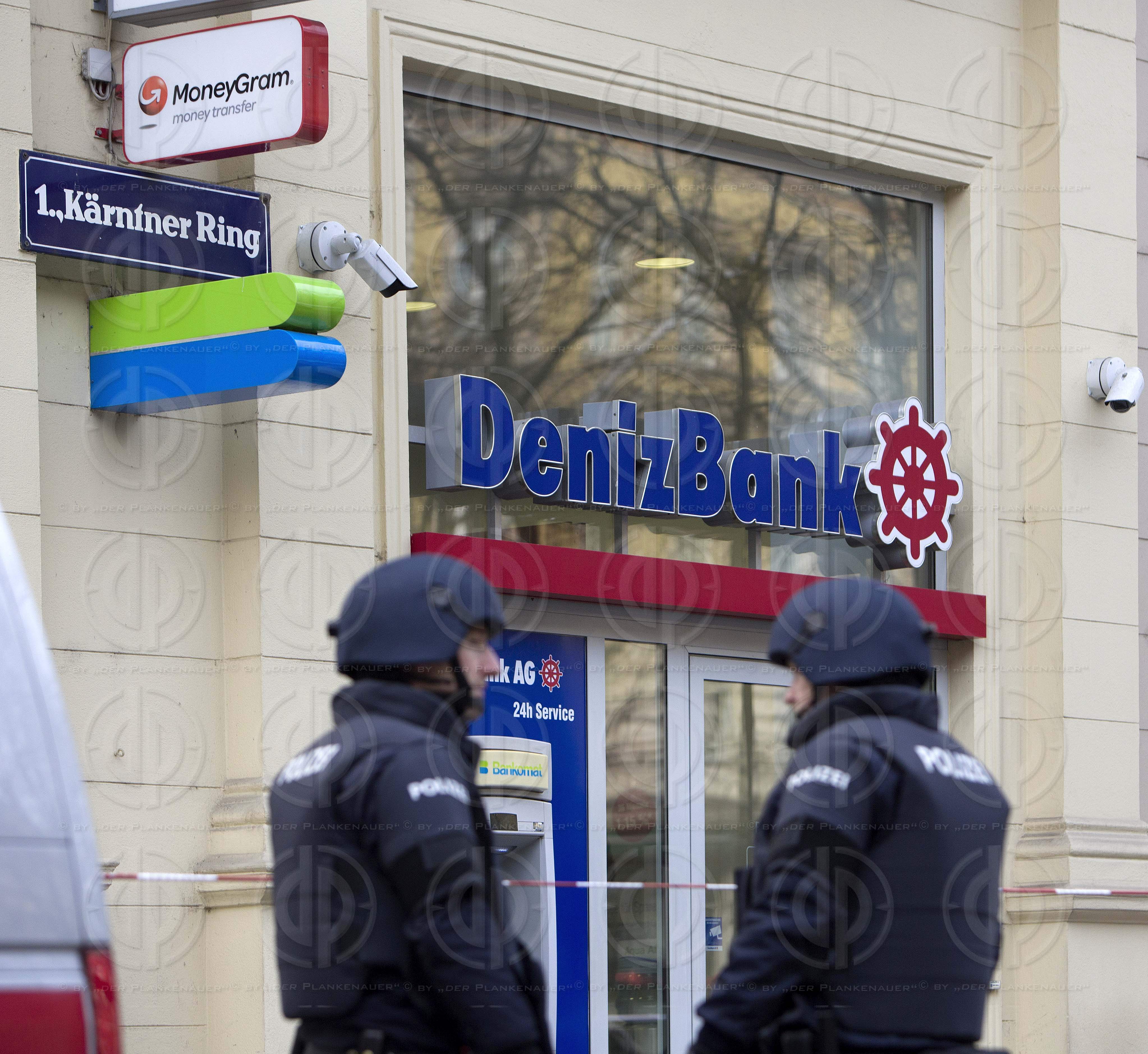 Ueberfall auf Bank in Wien