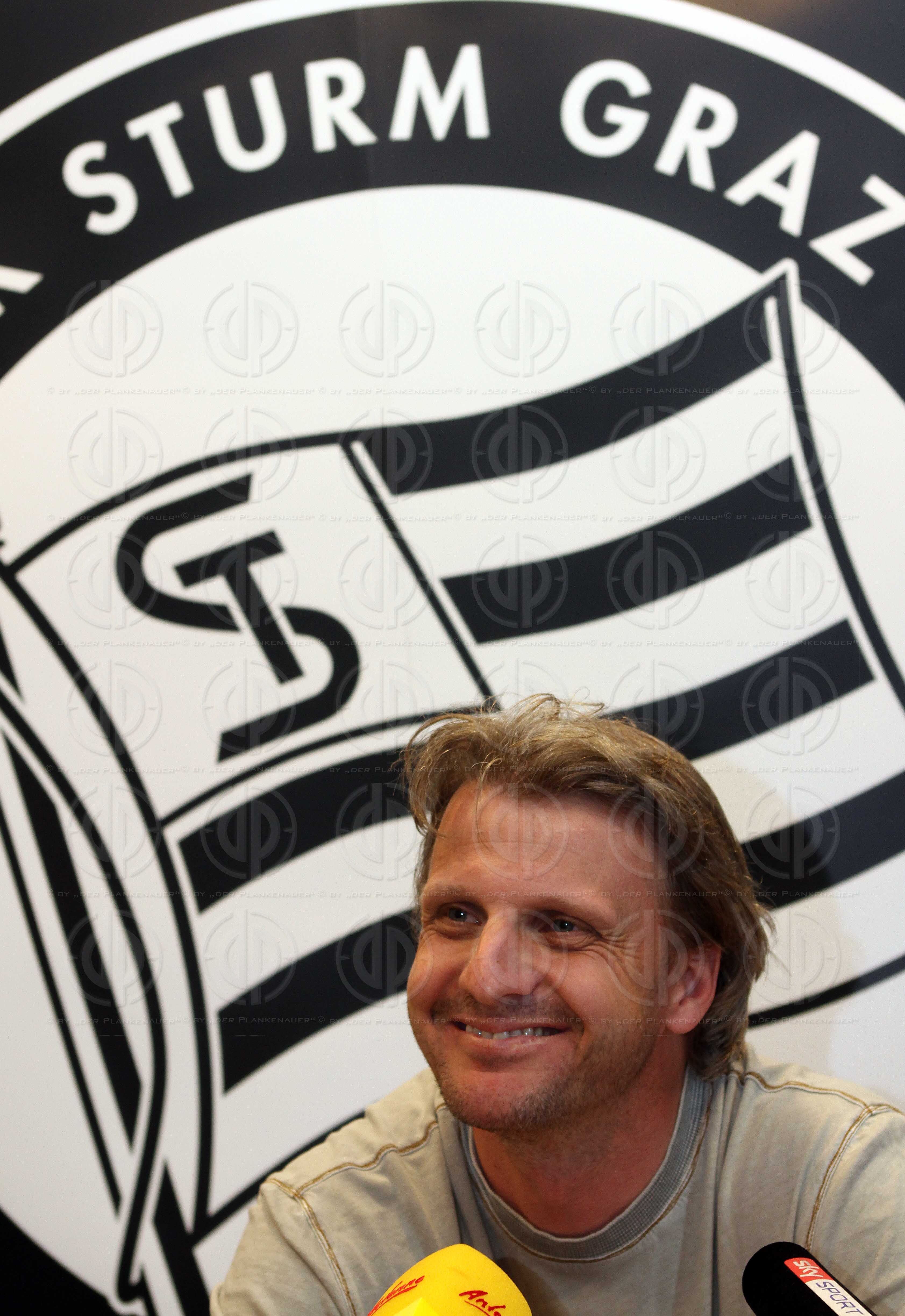 SK Sturm Pressekonferenz
