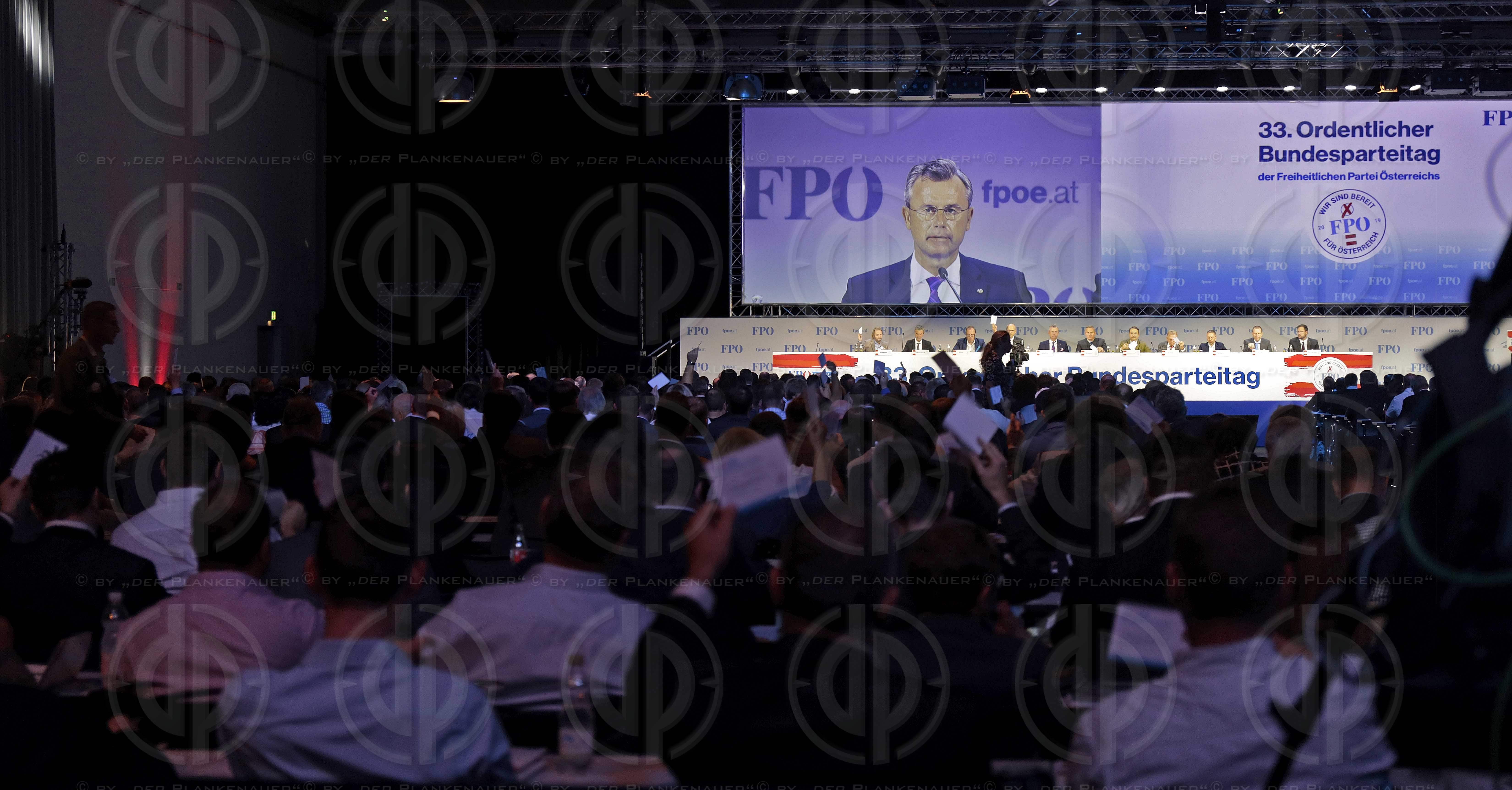 FPÖ-Bundesparteitag 2019 in Graz