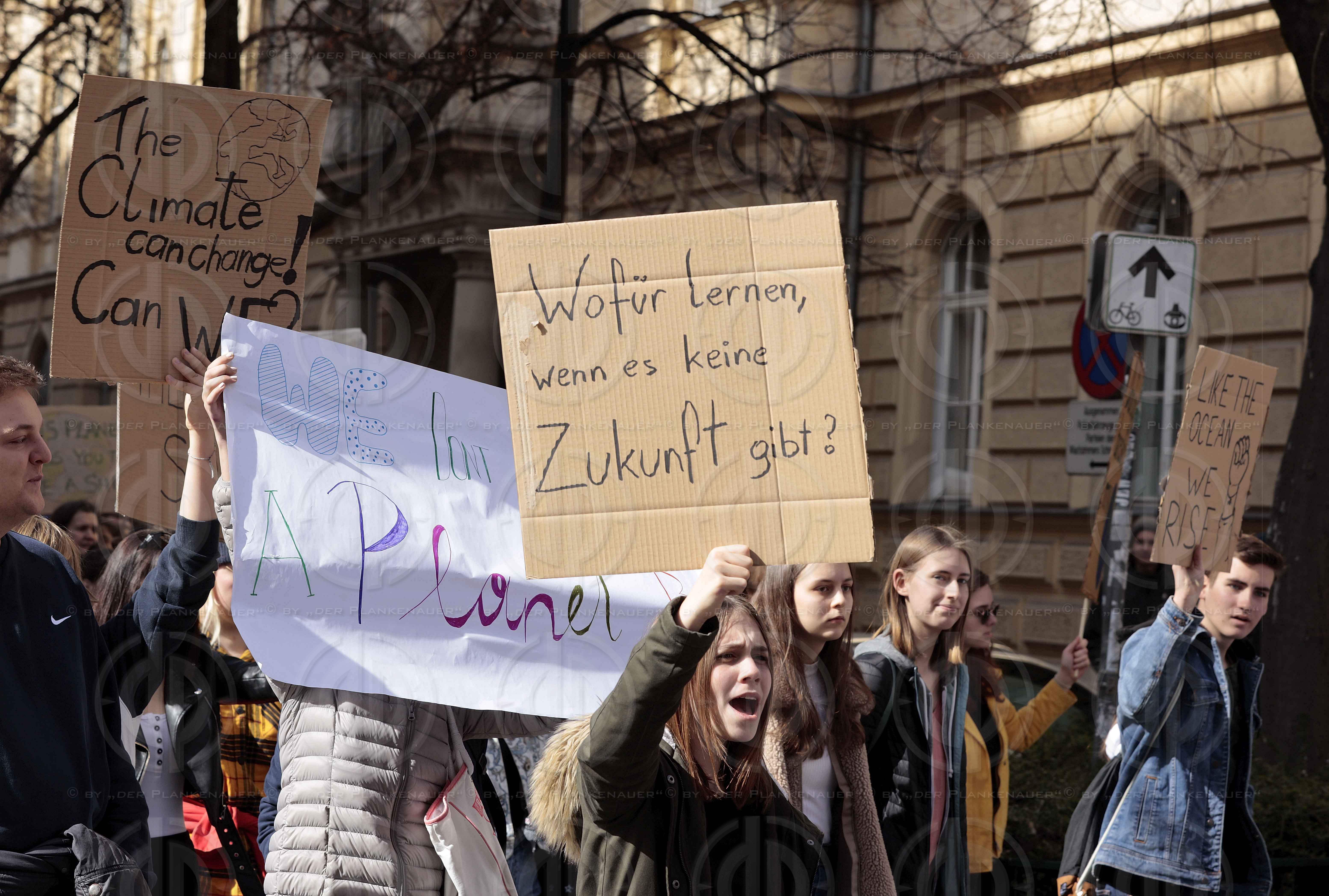 Protestdemo fürs Klima - Graz
