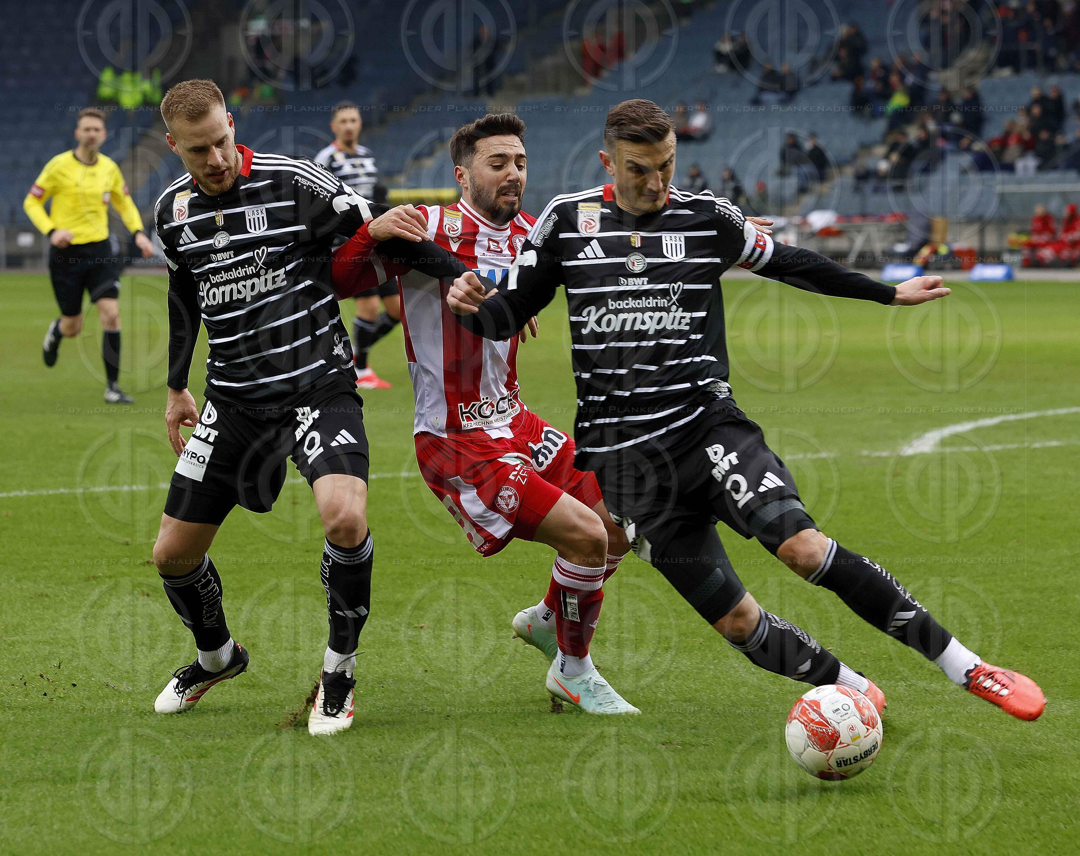 GAK 1902 vs. LASK (0:0) am 16.02.2025
