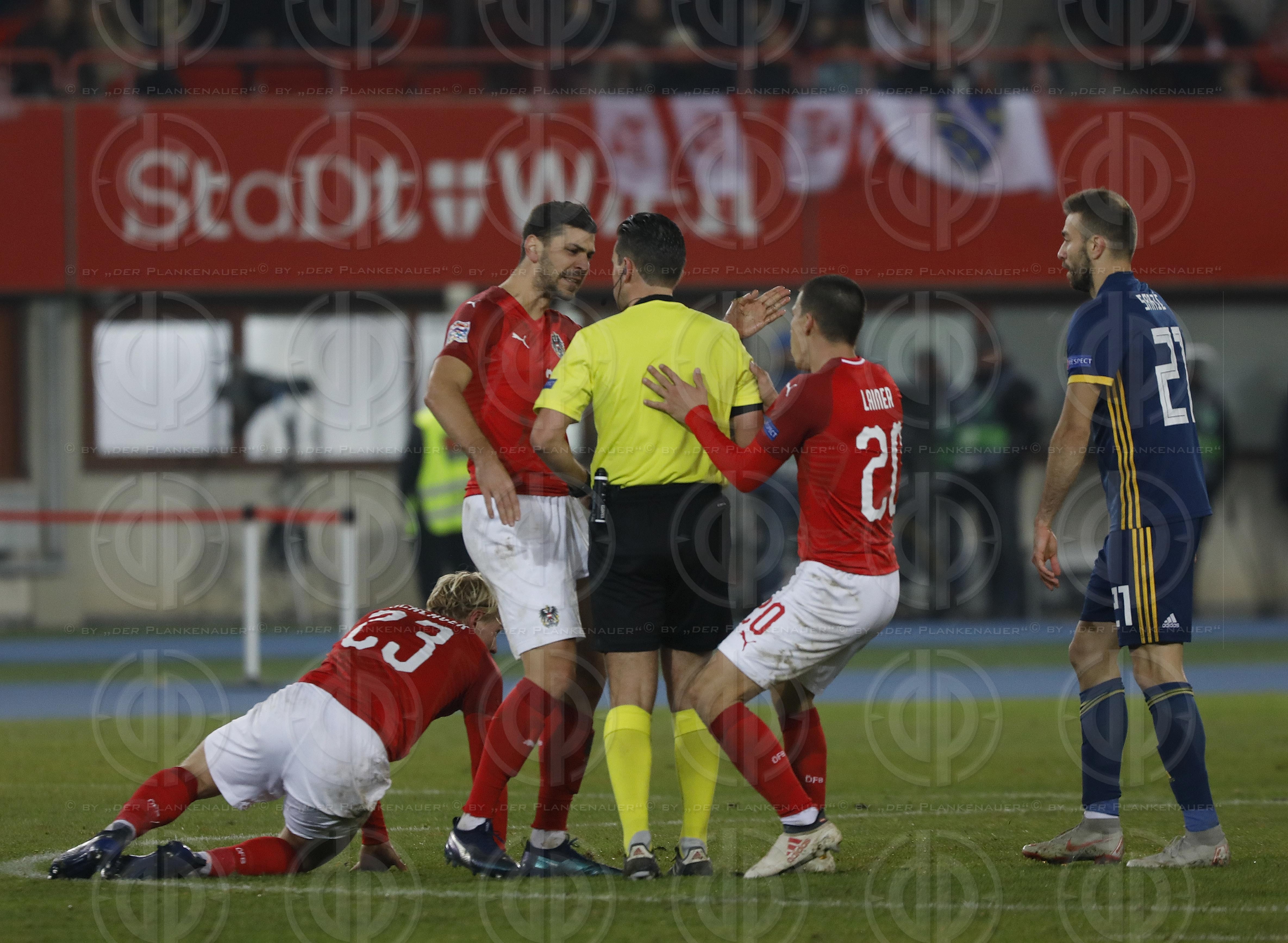 Laenderspiel UNL Oesterreich vs. Bosnien/Herzegowina (0:0)