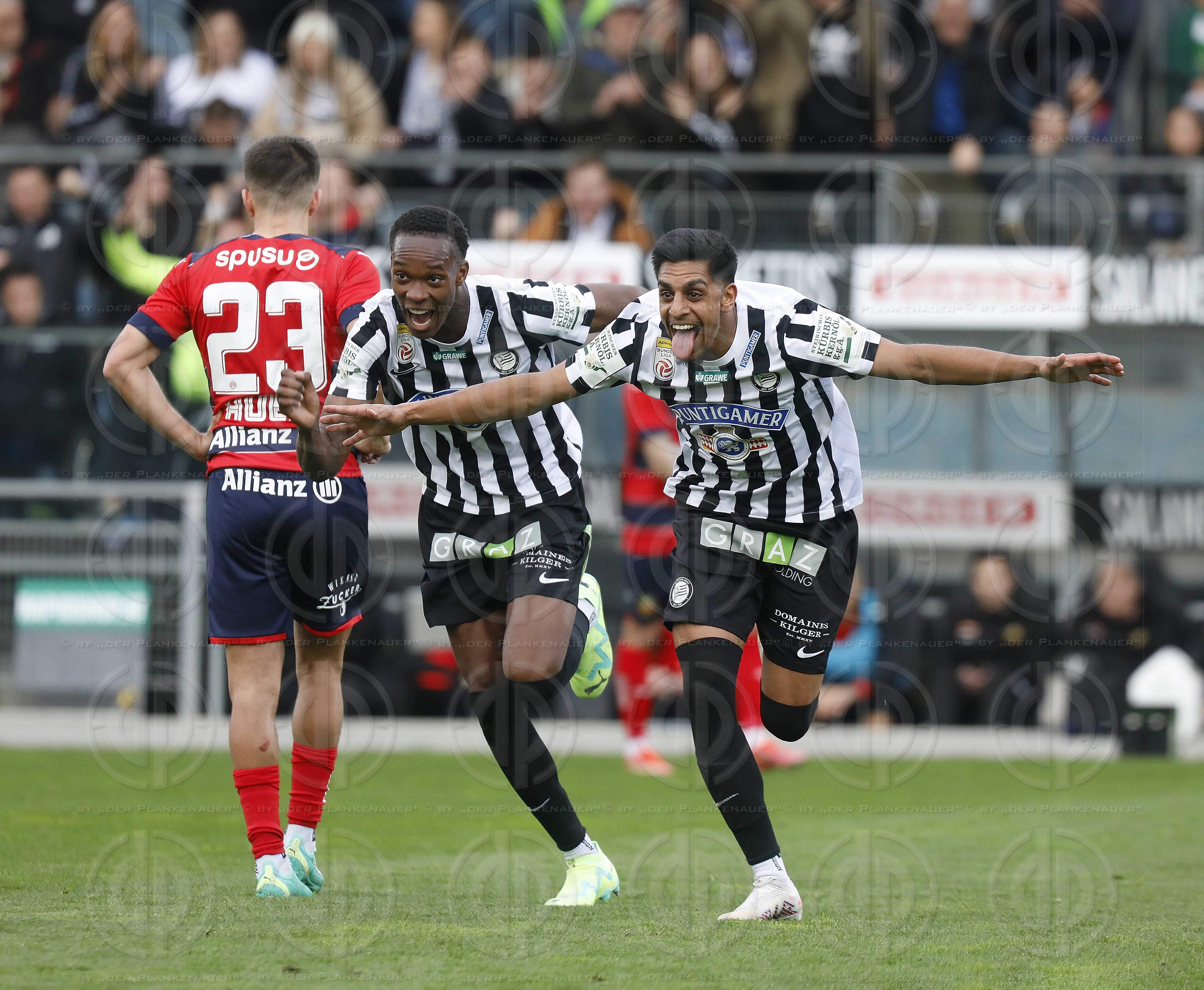 SK Sturm vs. Rapid Wien (3:1) am 02.04.2023