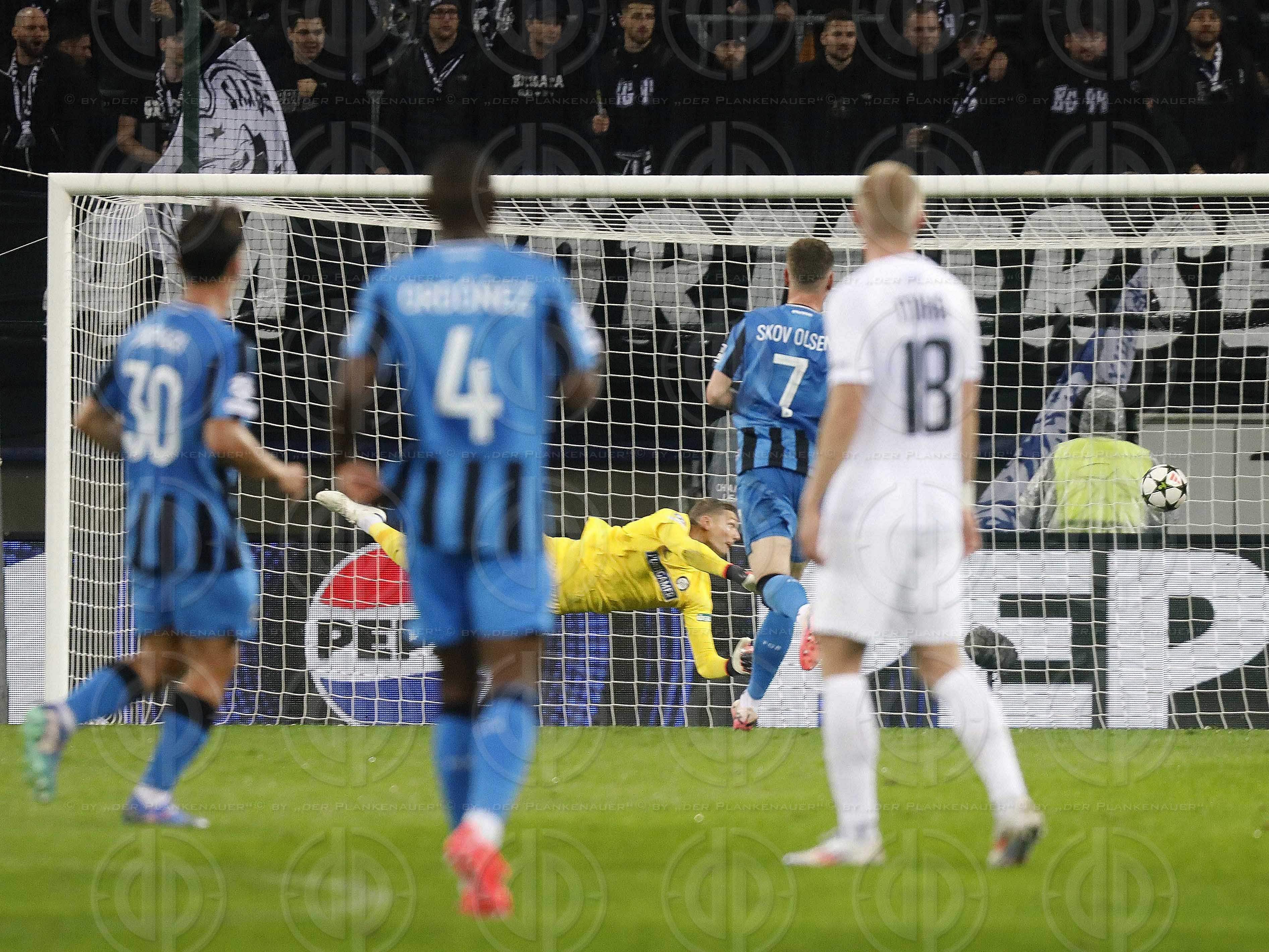 UEFA Champions League SK  Sturm vs. FC Brügge (0:1) in Klagenfu