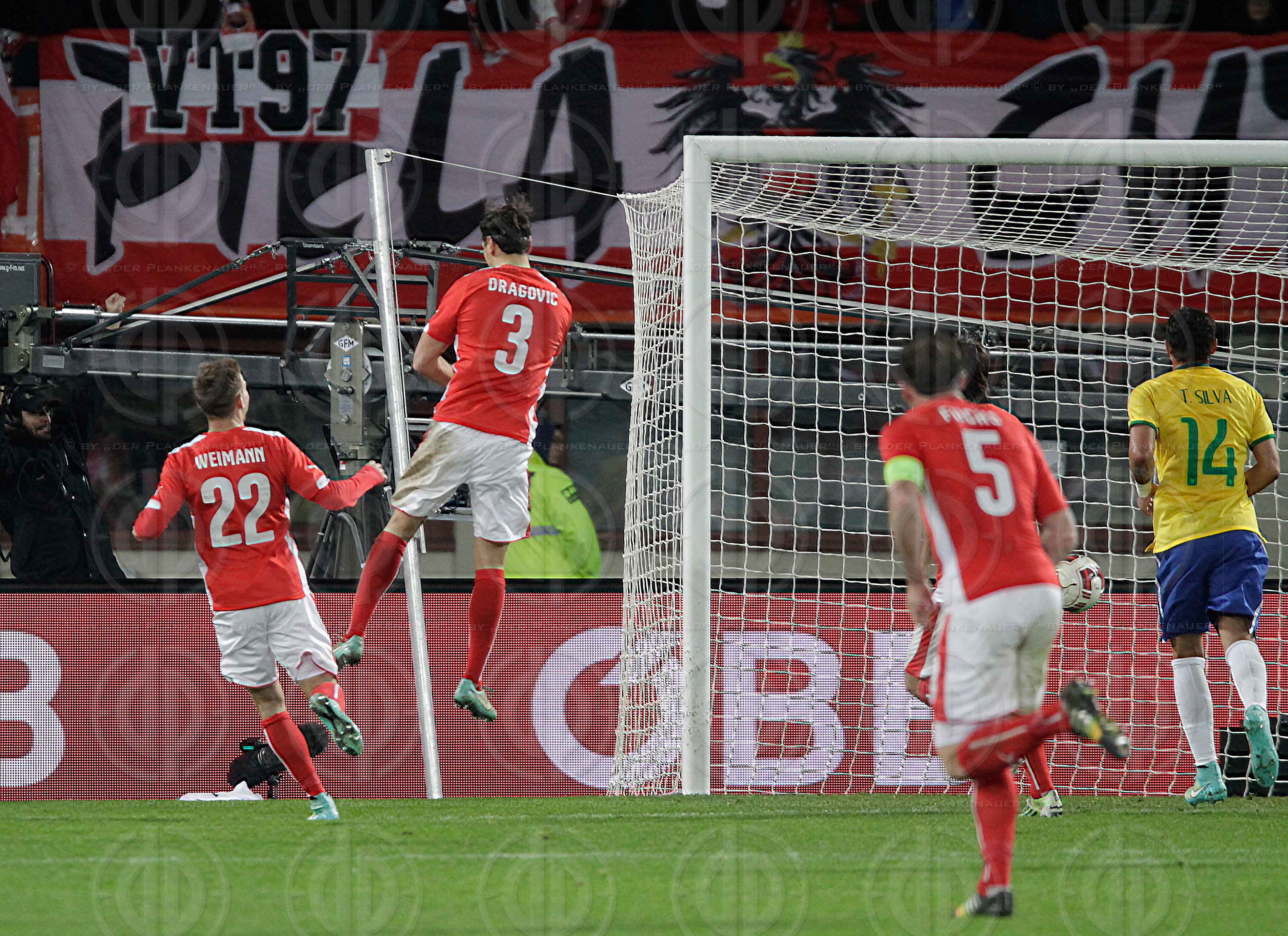 Freundschaftliches Laenderspiel Oesterreich vs. Brasilien (1:2)