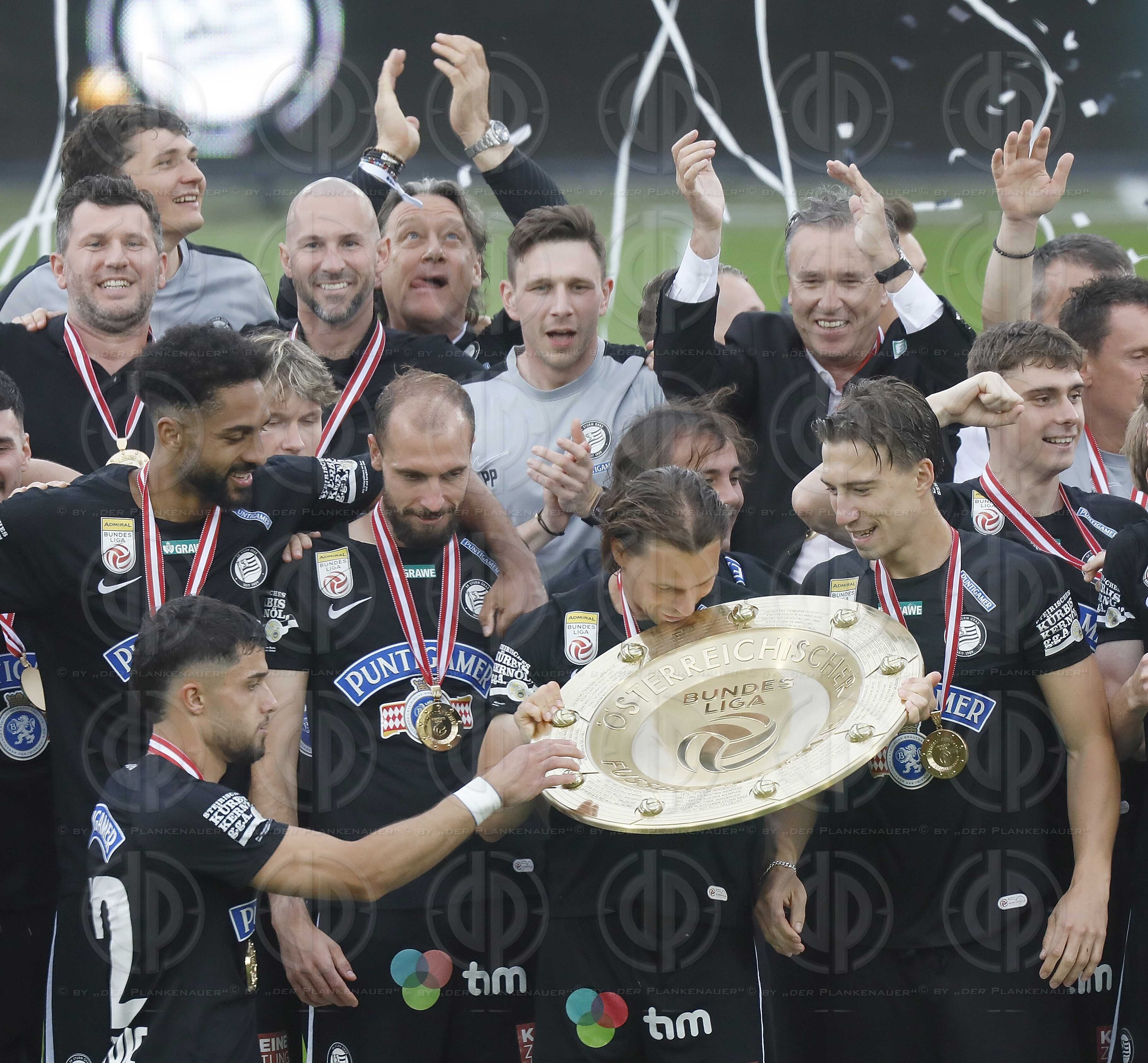 SK Sturm vs. SK Austria Klagenfurt (2:0) am 19.05.2024