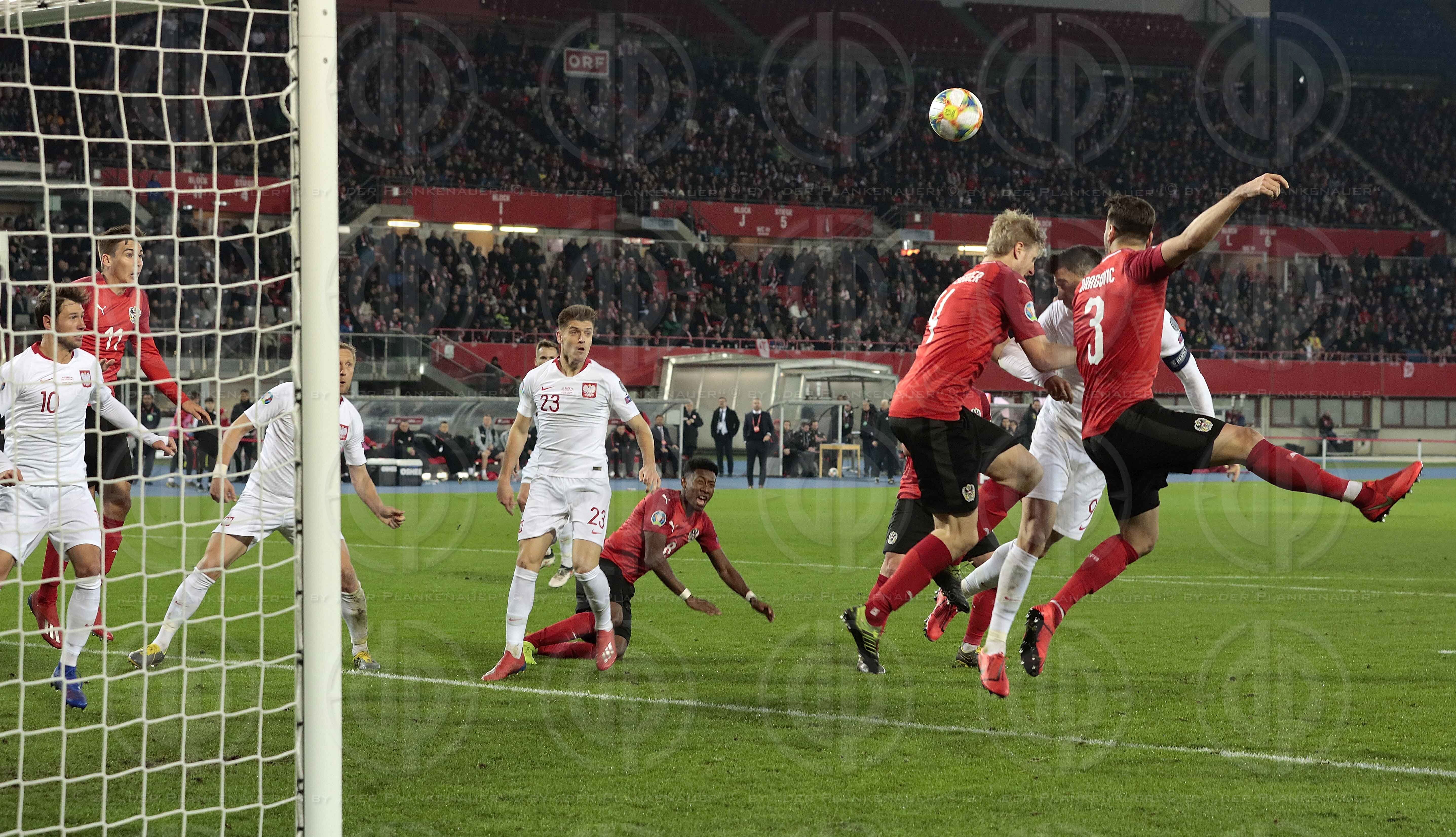 Länderspiel EM-Q. Österreich vs. Polen (0:1)