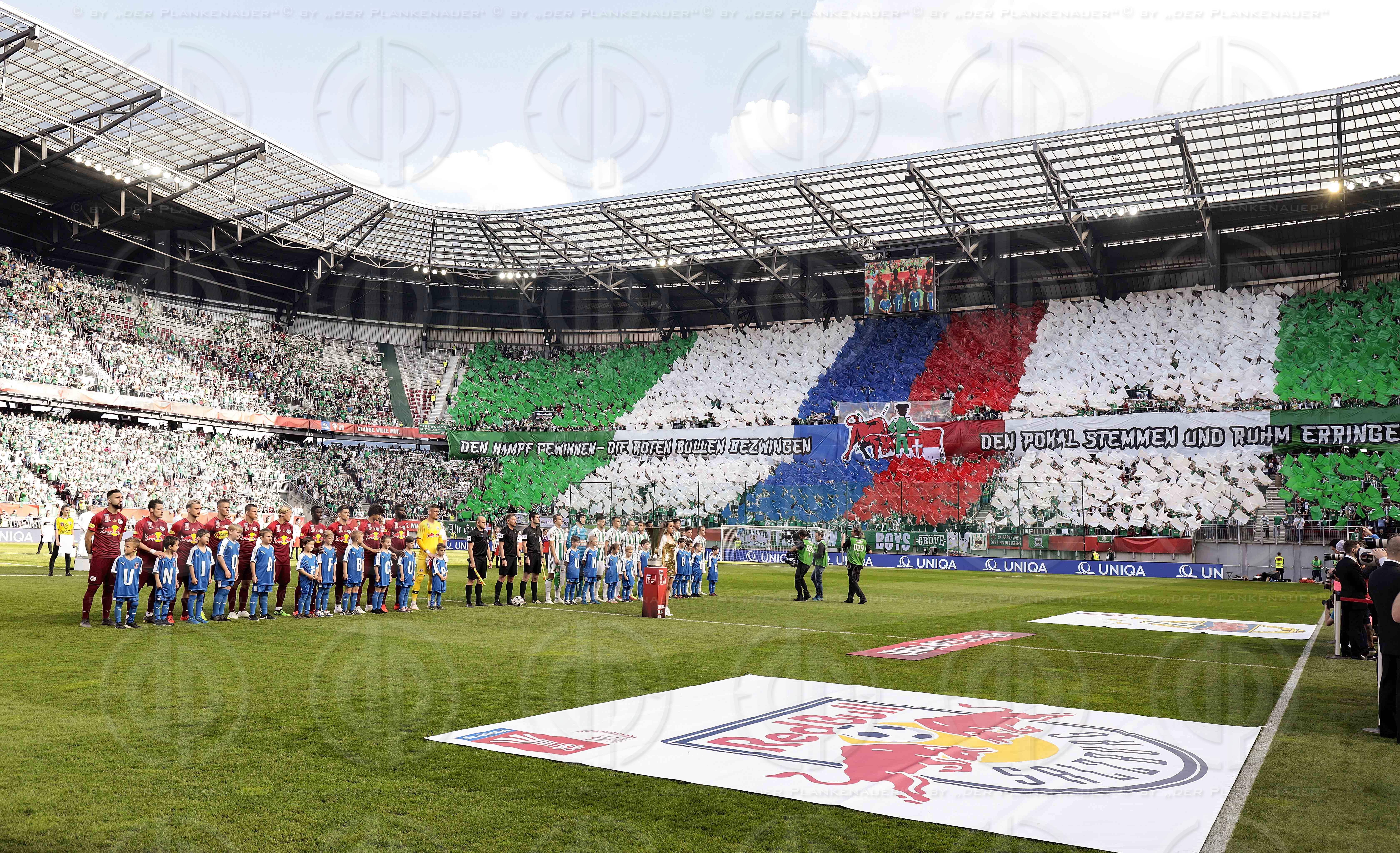 UNIQA ÖFB Cup Finale Red Bull Salzburg vs. SK Rapid