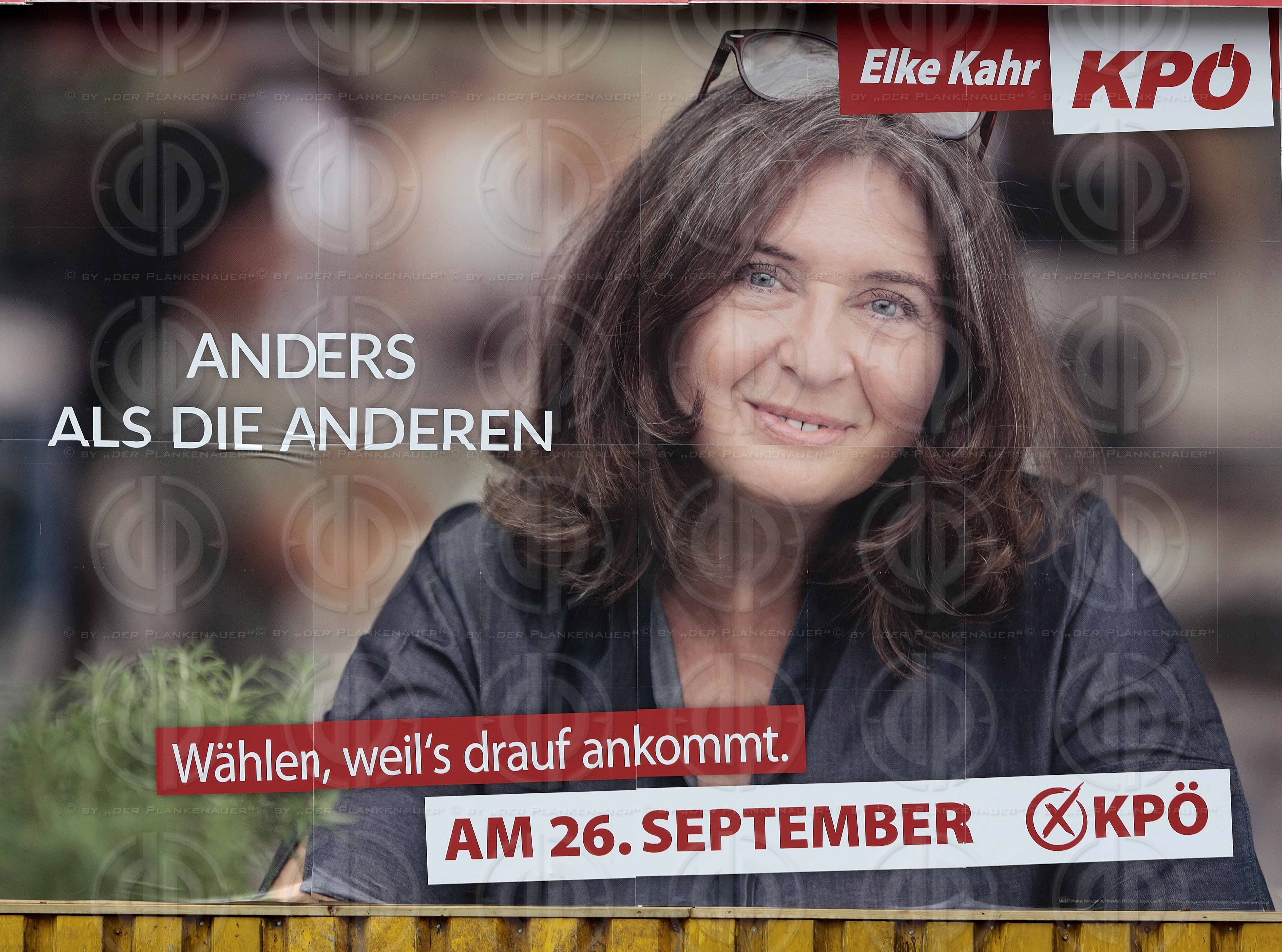 GR-Wahl 2021 Graz - Wahlplakate