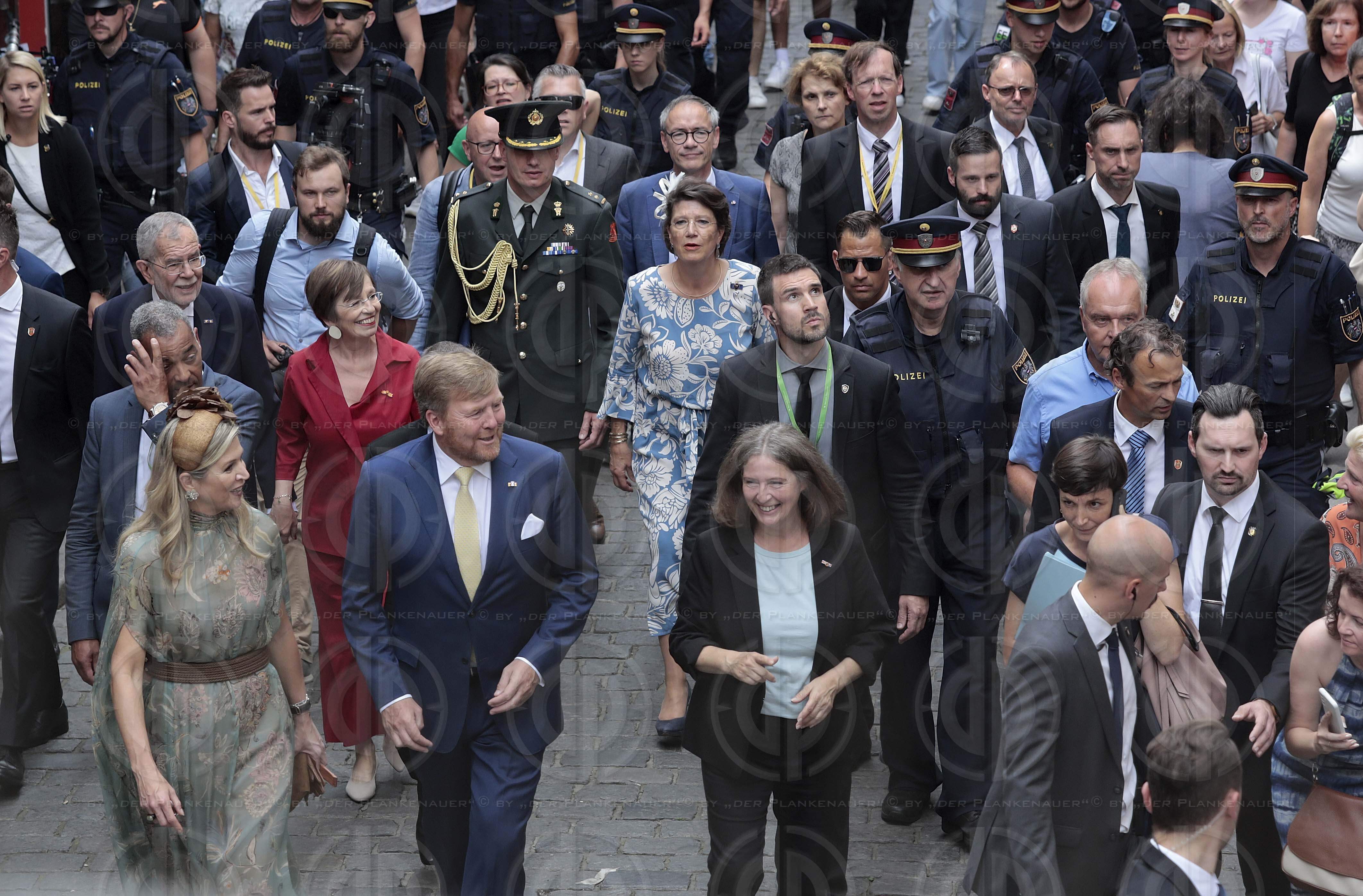 Staatsbesuch Königreich der Niederlande, Graz am 29.06.2022