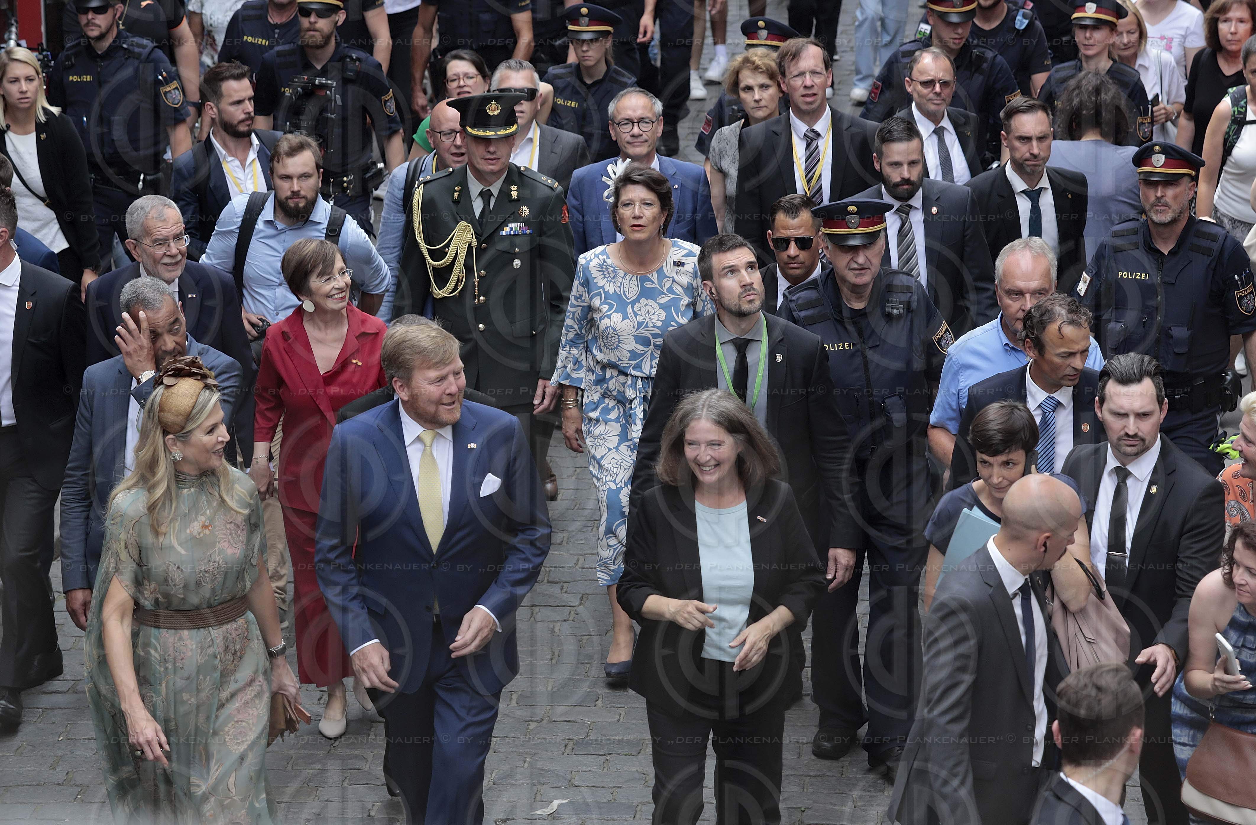 Staatsbesuch Königreich der Niederlande, Graz am 29.06.2022