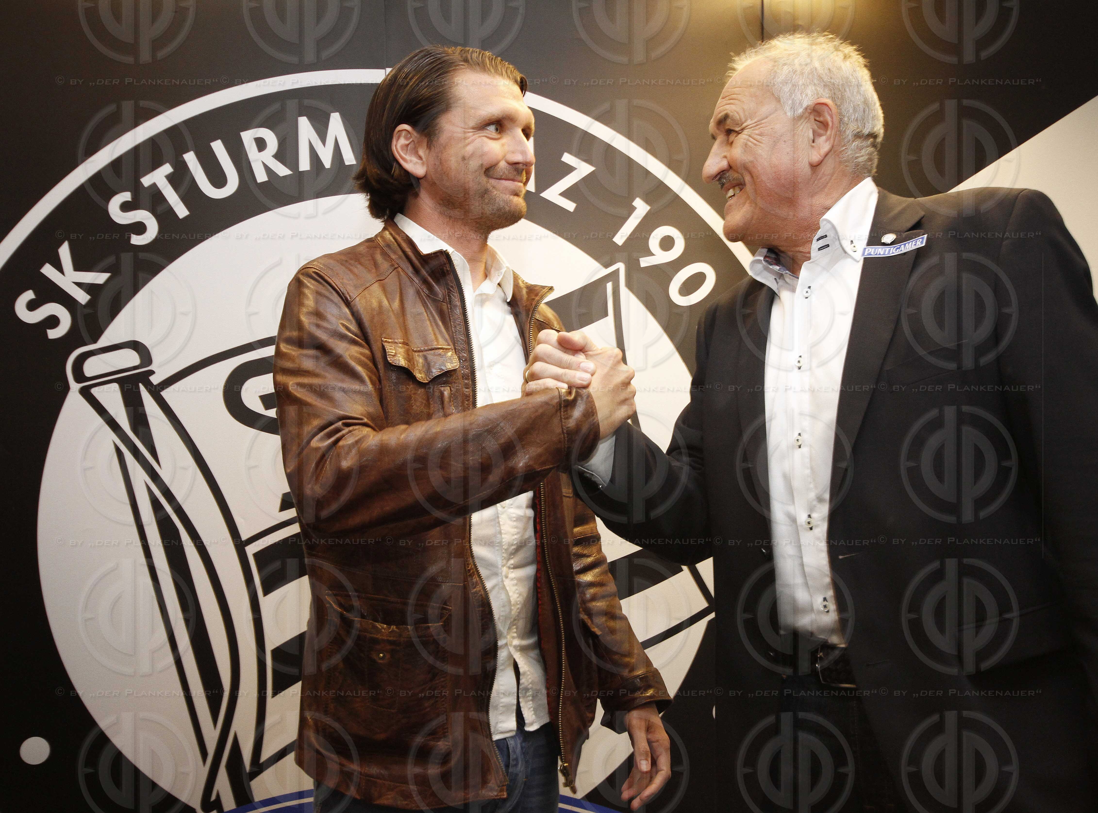 SK Sturm Pressekonferenz neuer Trainer