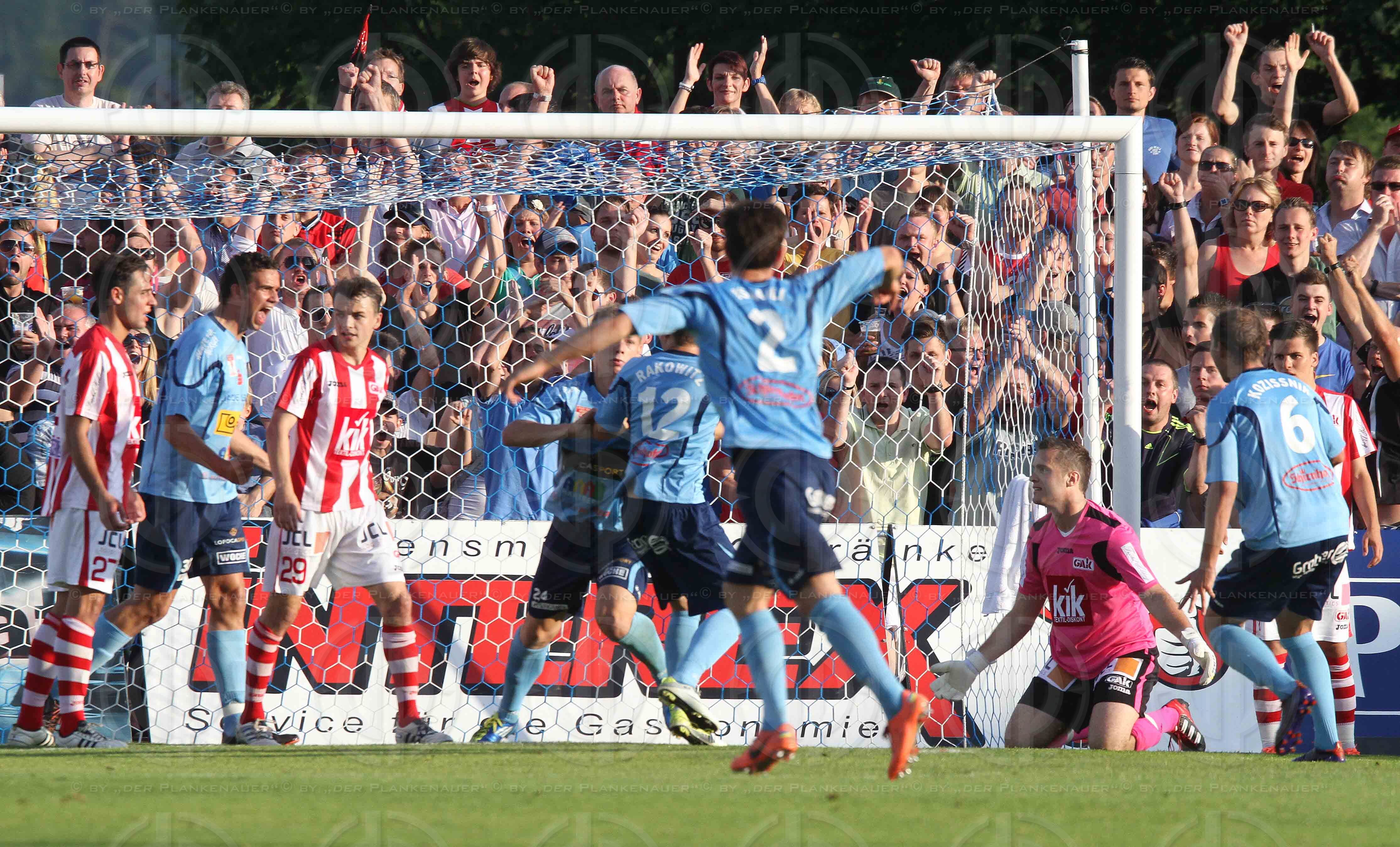 Relegation Hartberg vs. GAK (3:0, Spielabbruch)