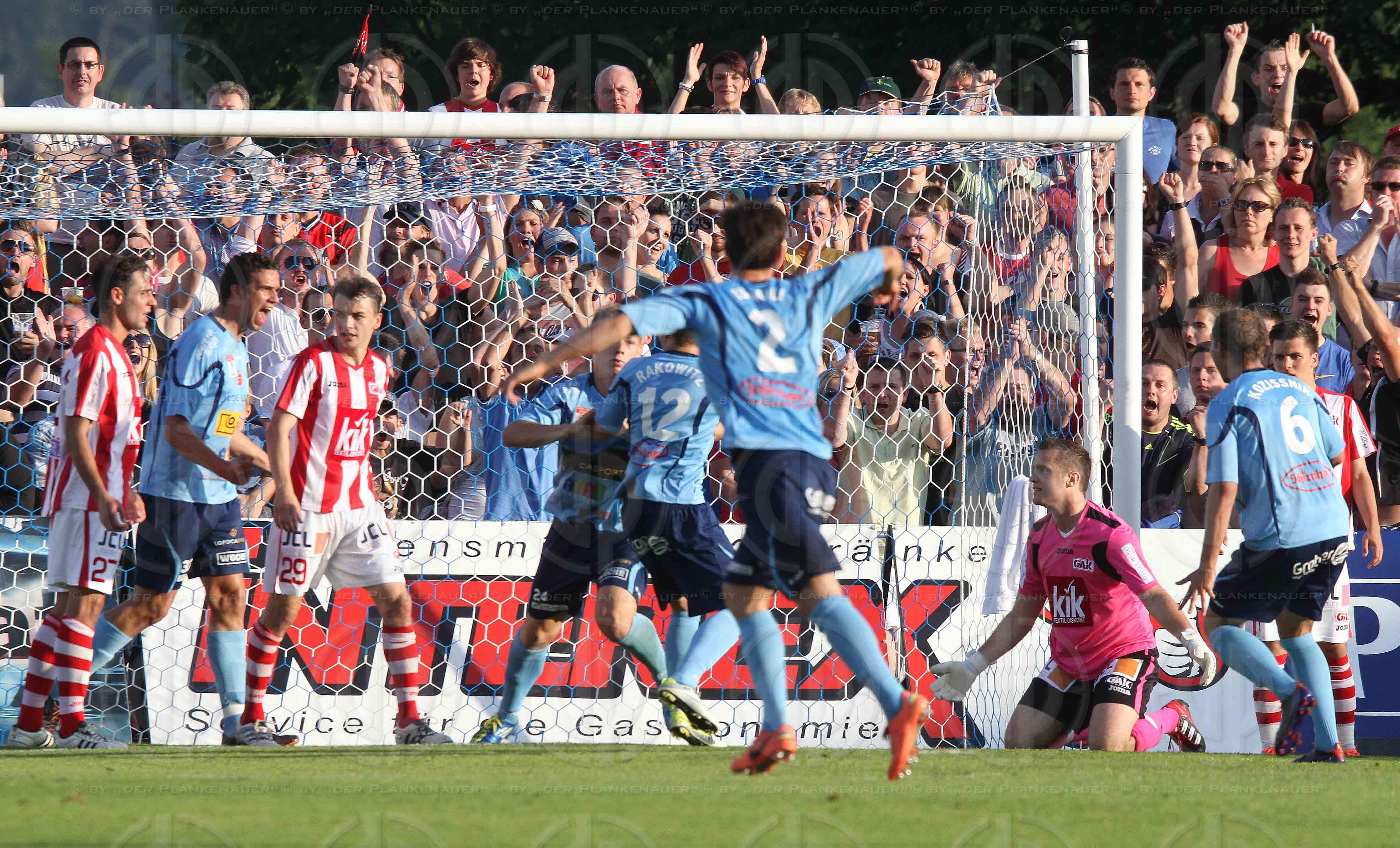 Relegation Hartberg vs. GAK (3:0, Spielabbruch)