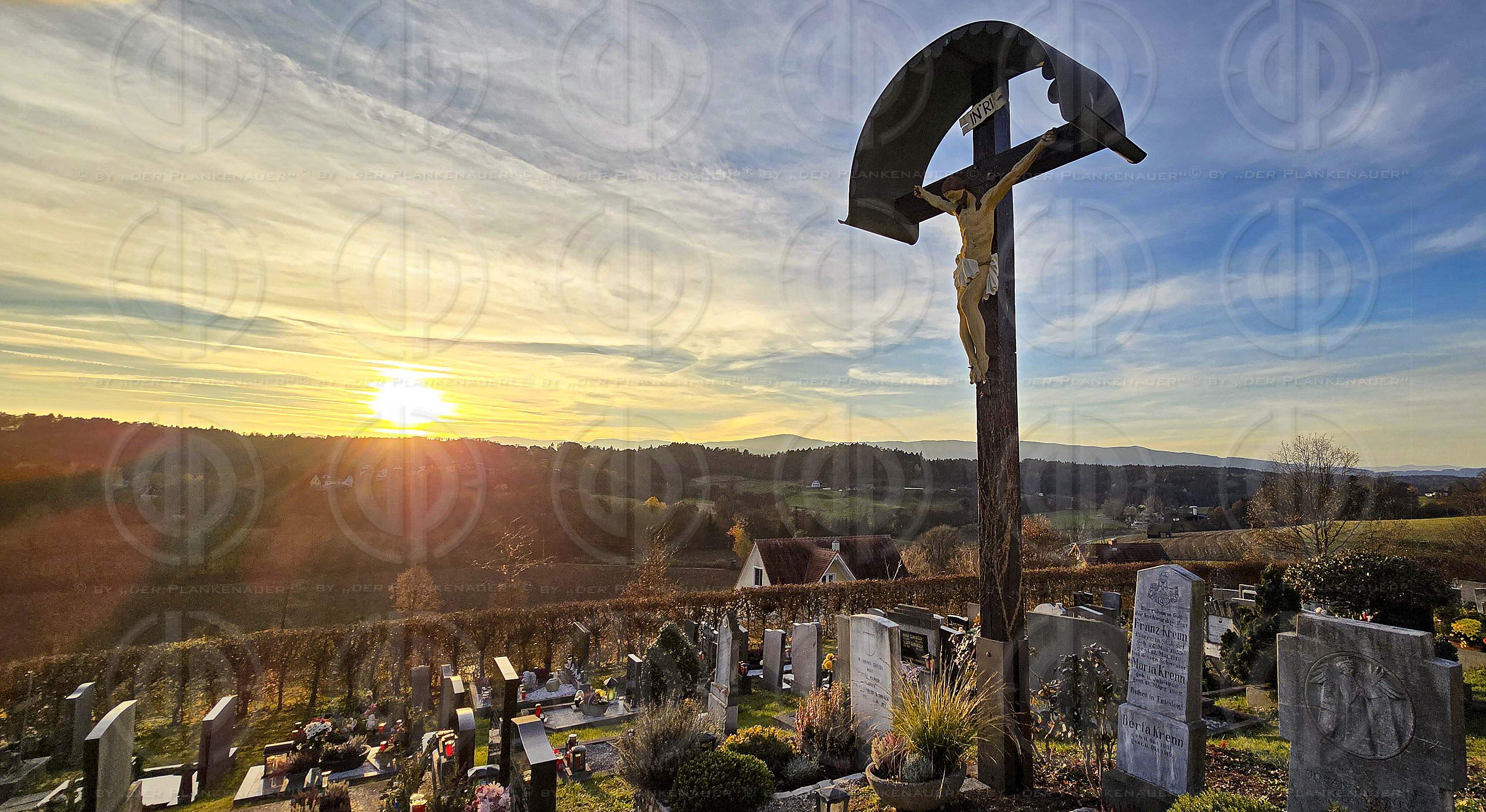 Steirische Landschaft St. Josef/Weststmk. am 12.11.2025