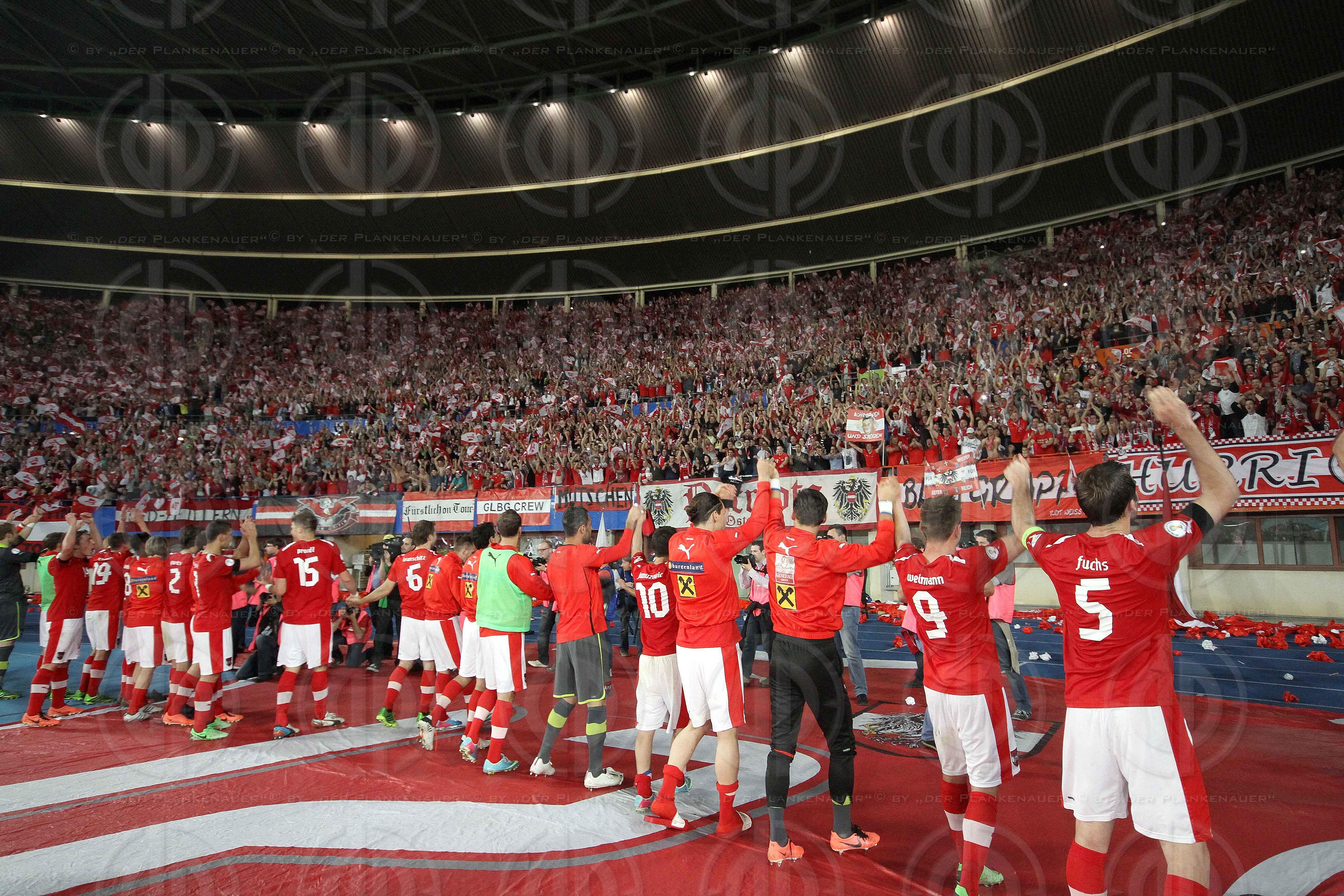 WM-Qualifikation Österreich vs. Schweden (2:1)