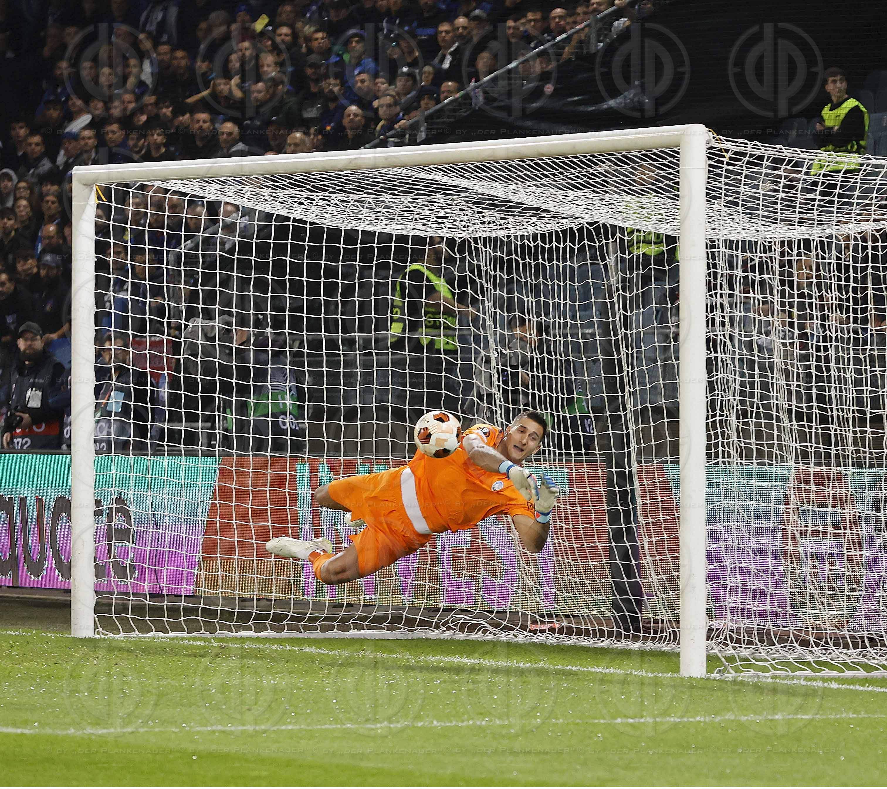 EL SK Sturm vs. Atalanta Bergamo (2:2) am 26.10.2023