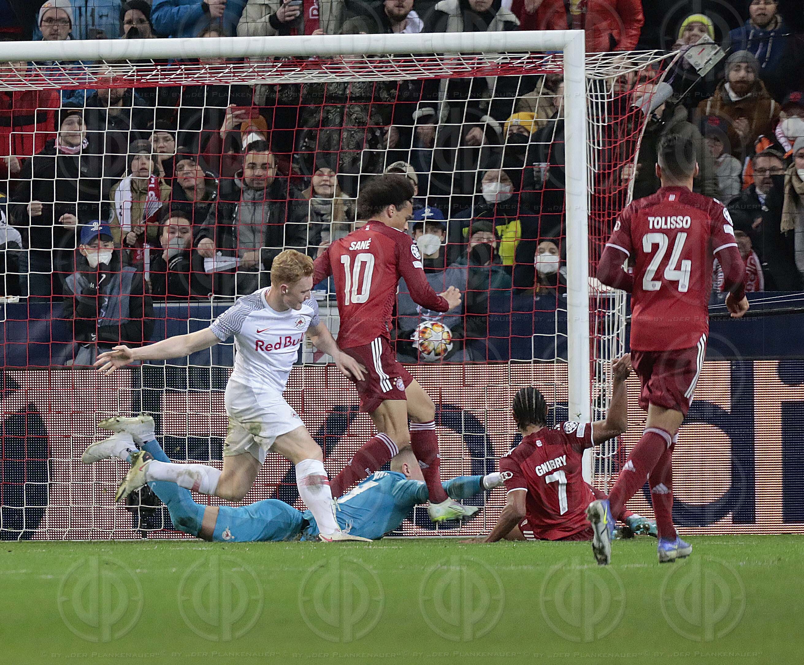 Champions League FC Salzburg vs. Bayern München (1:1) am 16.02.