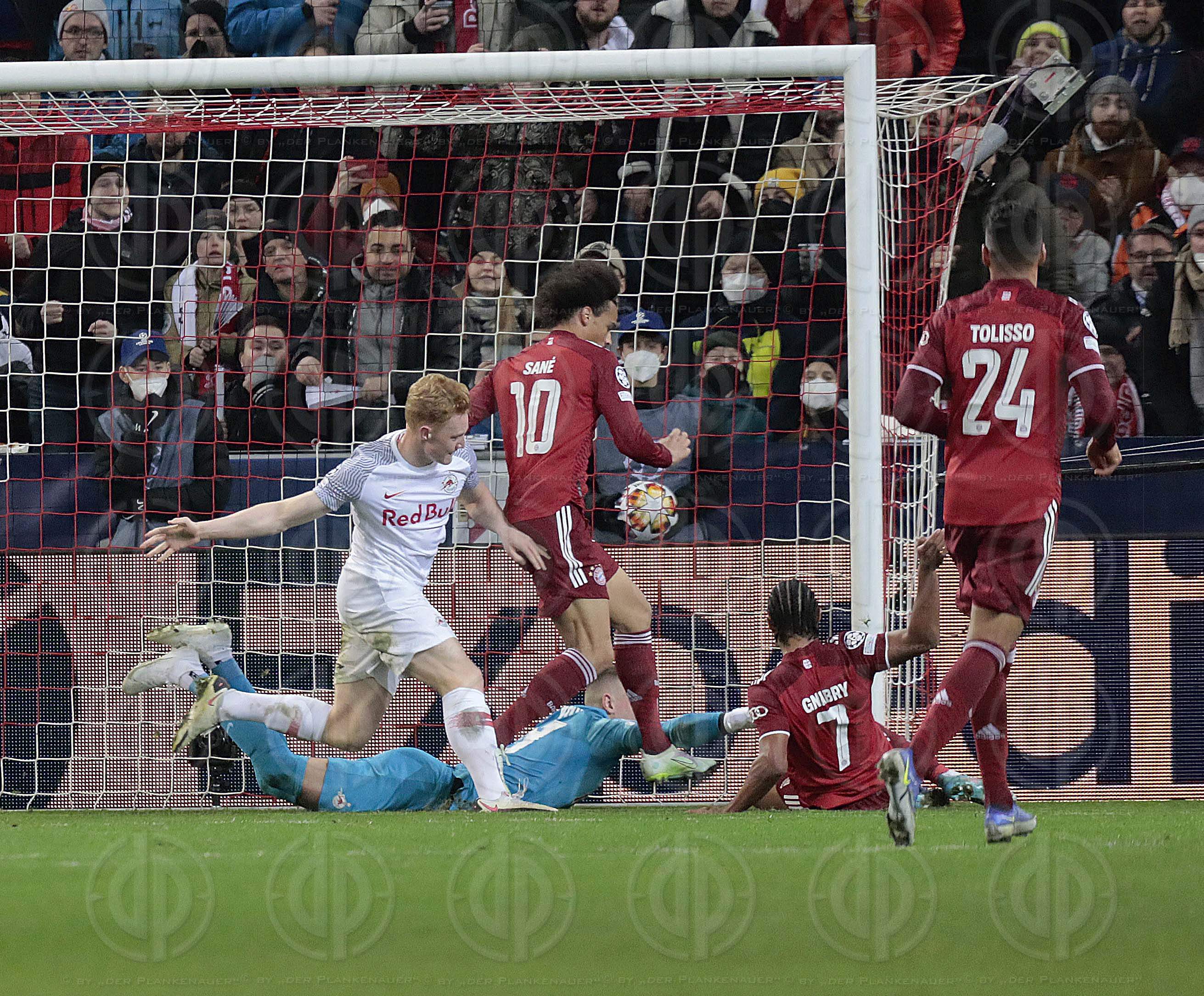Champions League FC Salzburg vs. Bayern München (1:1) am 16.02.