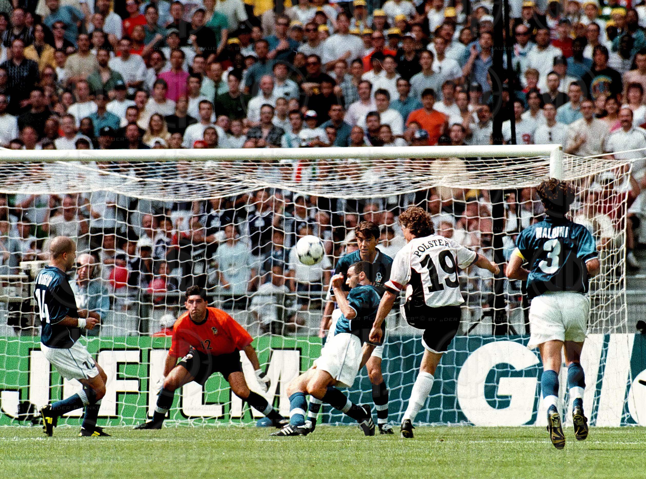 WM 1998 Frankreich Italien vs. Österreich 2:1