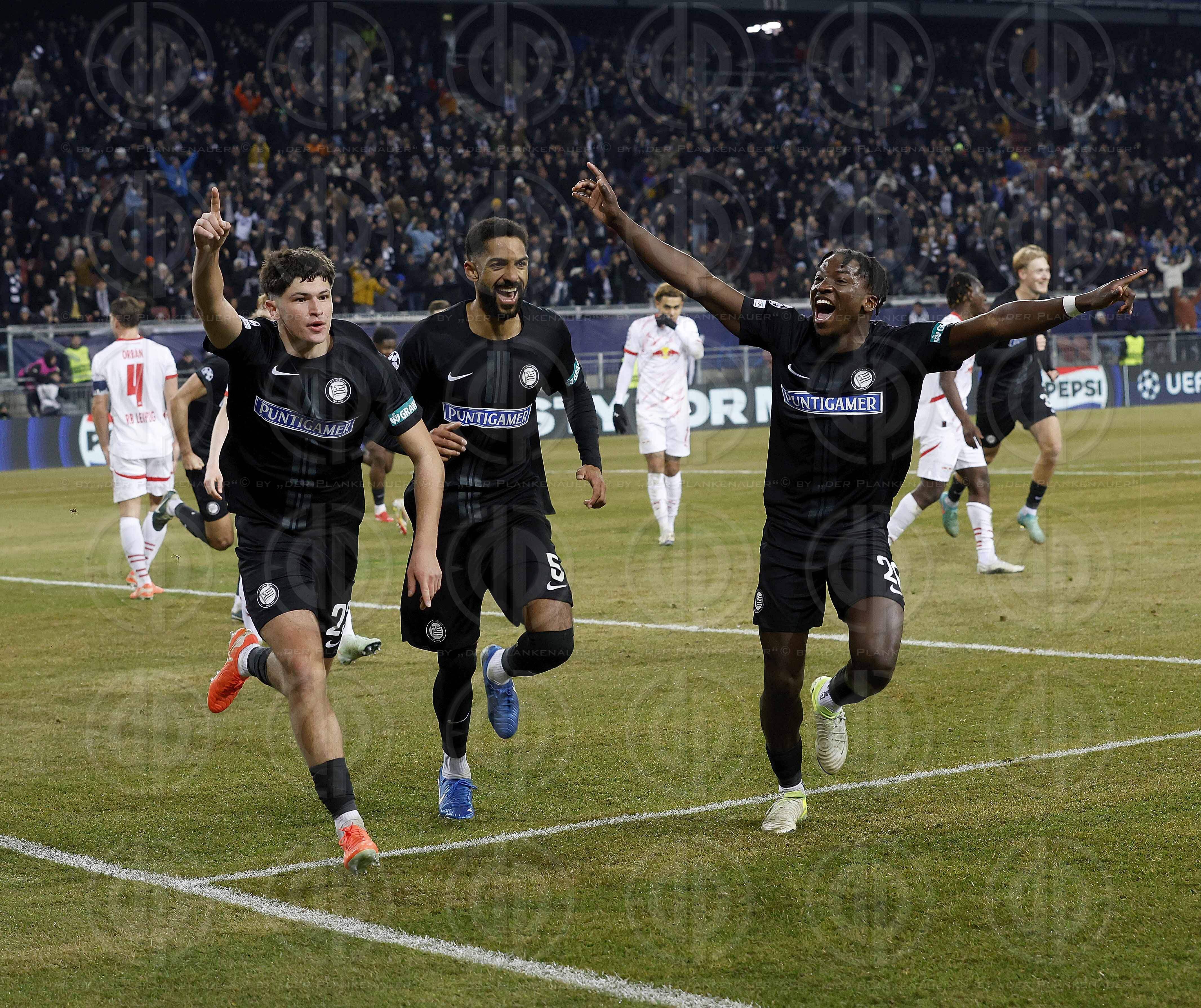 UEFA Champions League SK  Sturm vs. RB Leipzig (N:N) in Klagenfu
