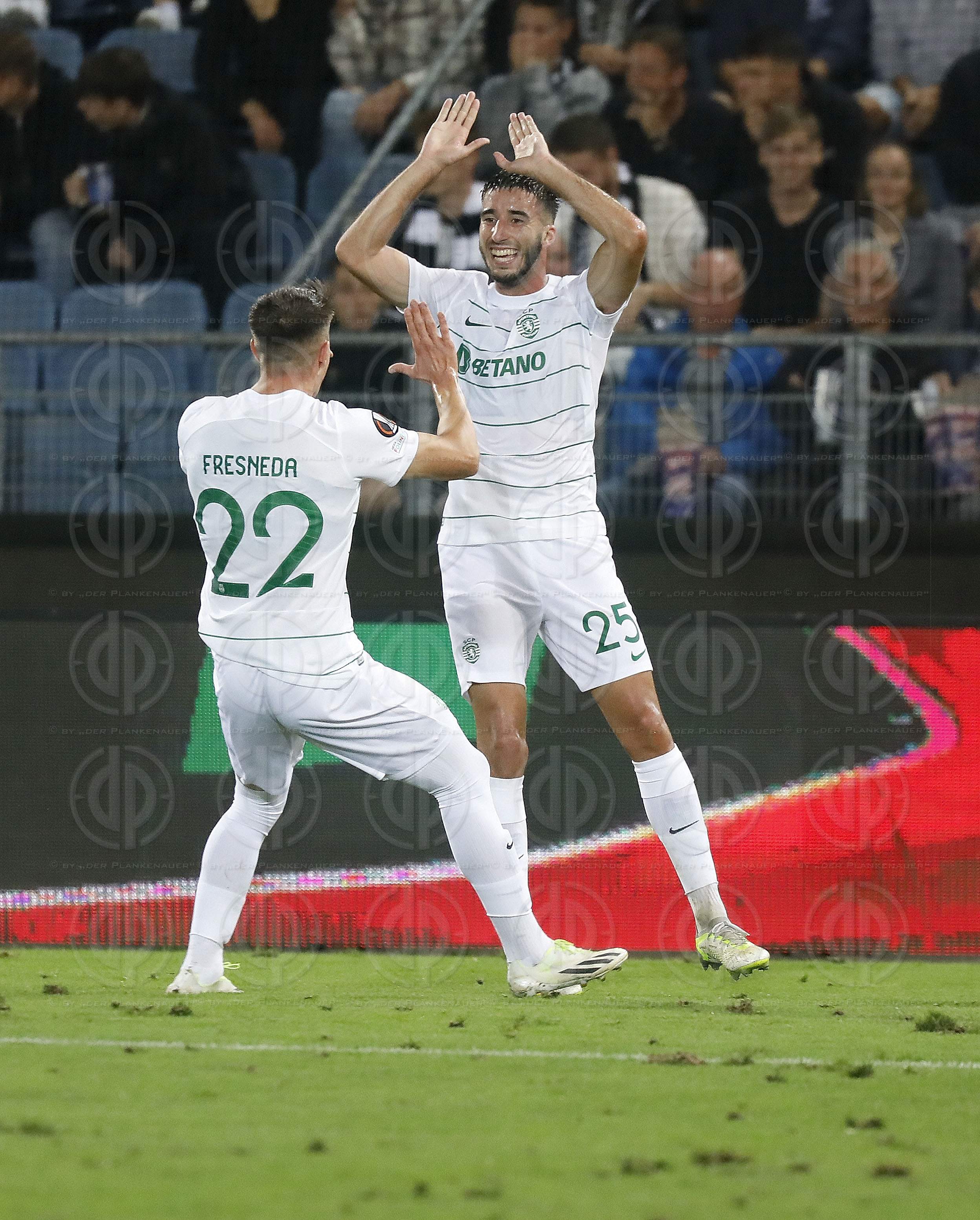 UEL SK Sturm vs. Sporting Lissabon (1:2) am 21.09.2023