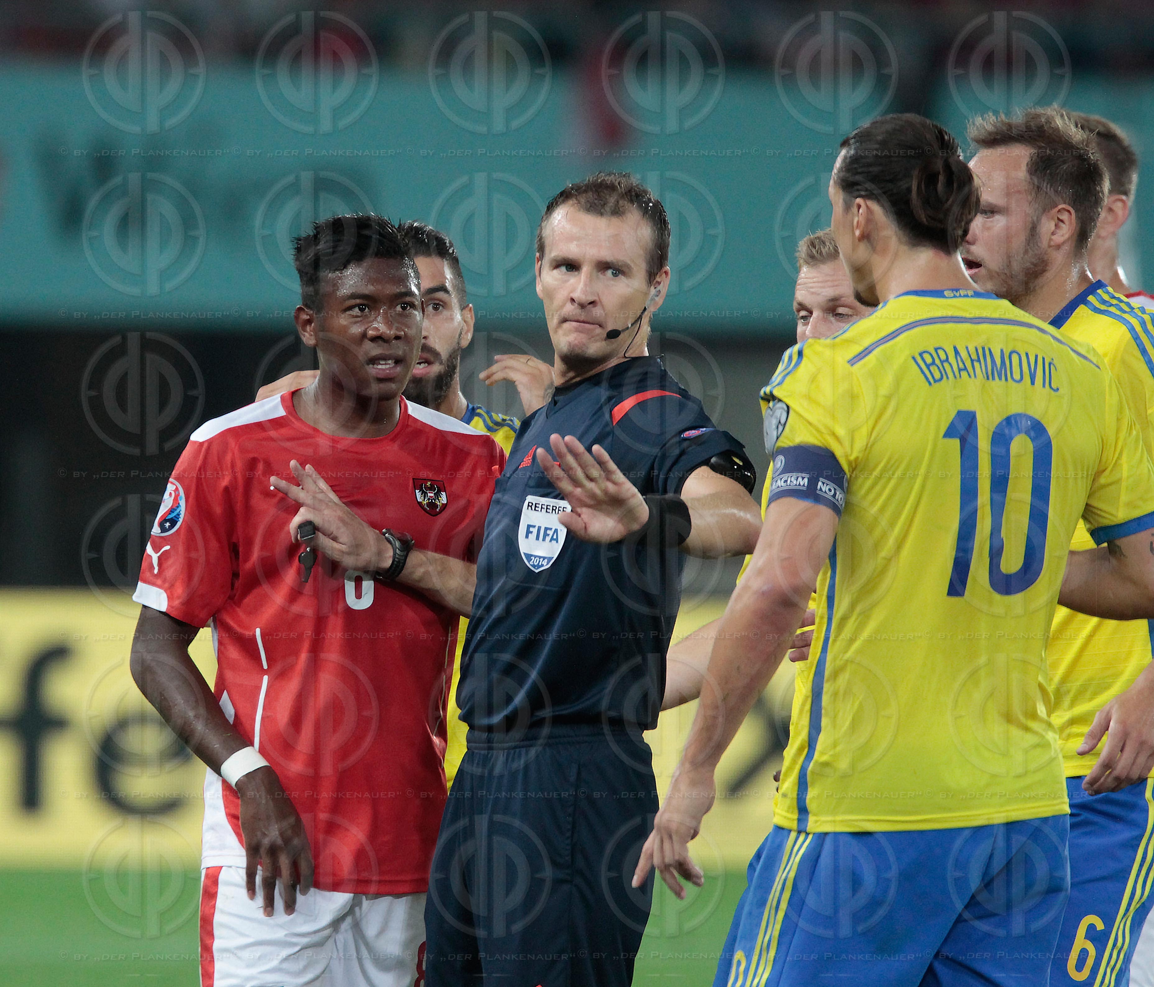 EM 2016-Qualifikationsrunde Oesterreich vs. Schweden (1:1)