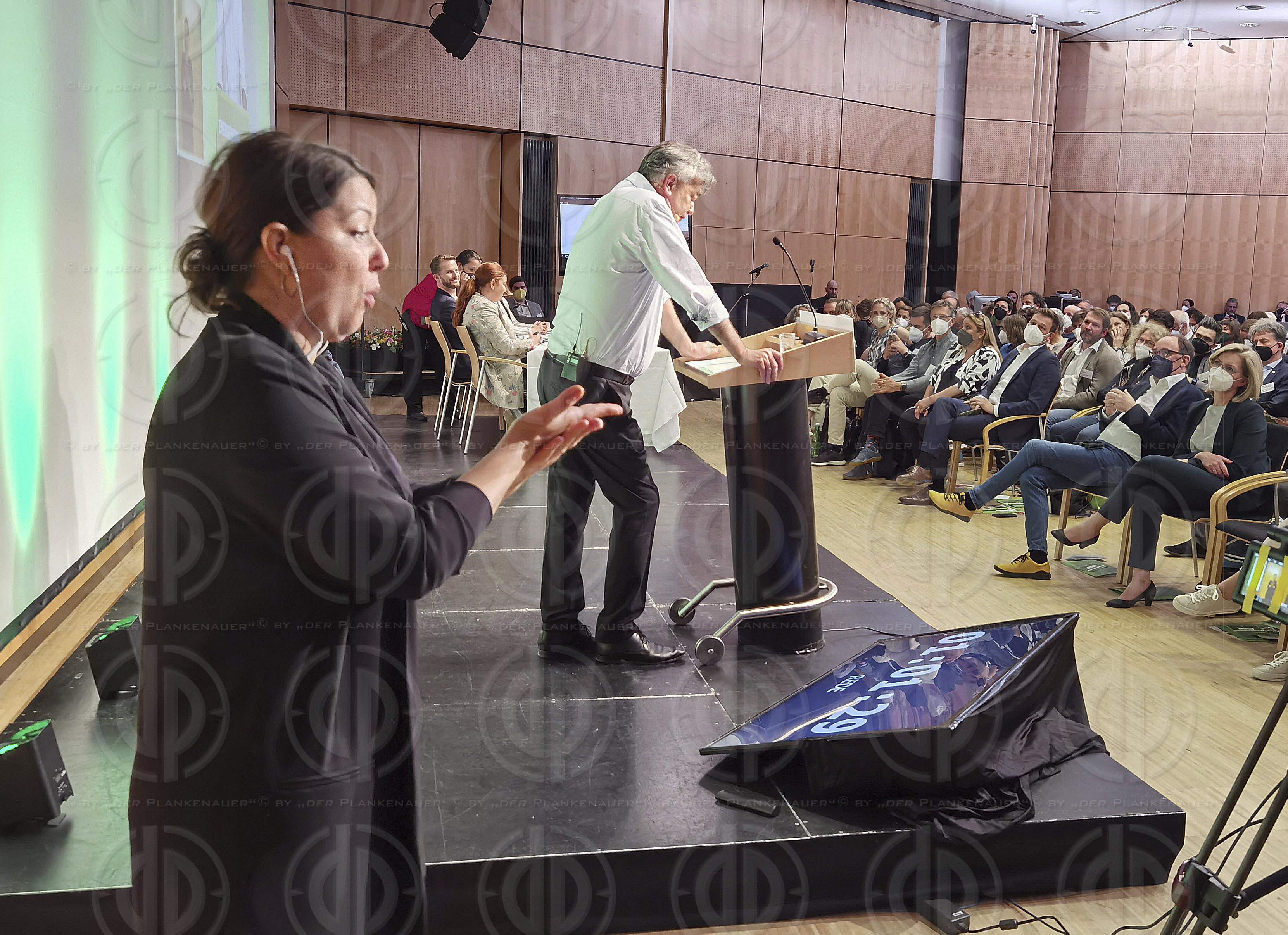 Bundeskongress der Grünen in Villach am 30.04.2022