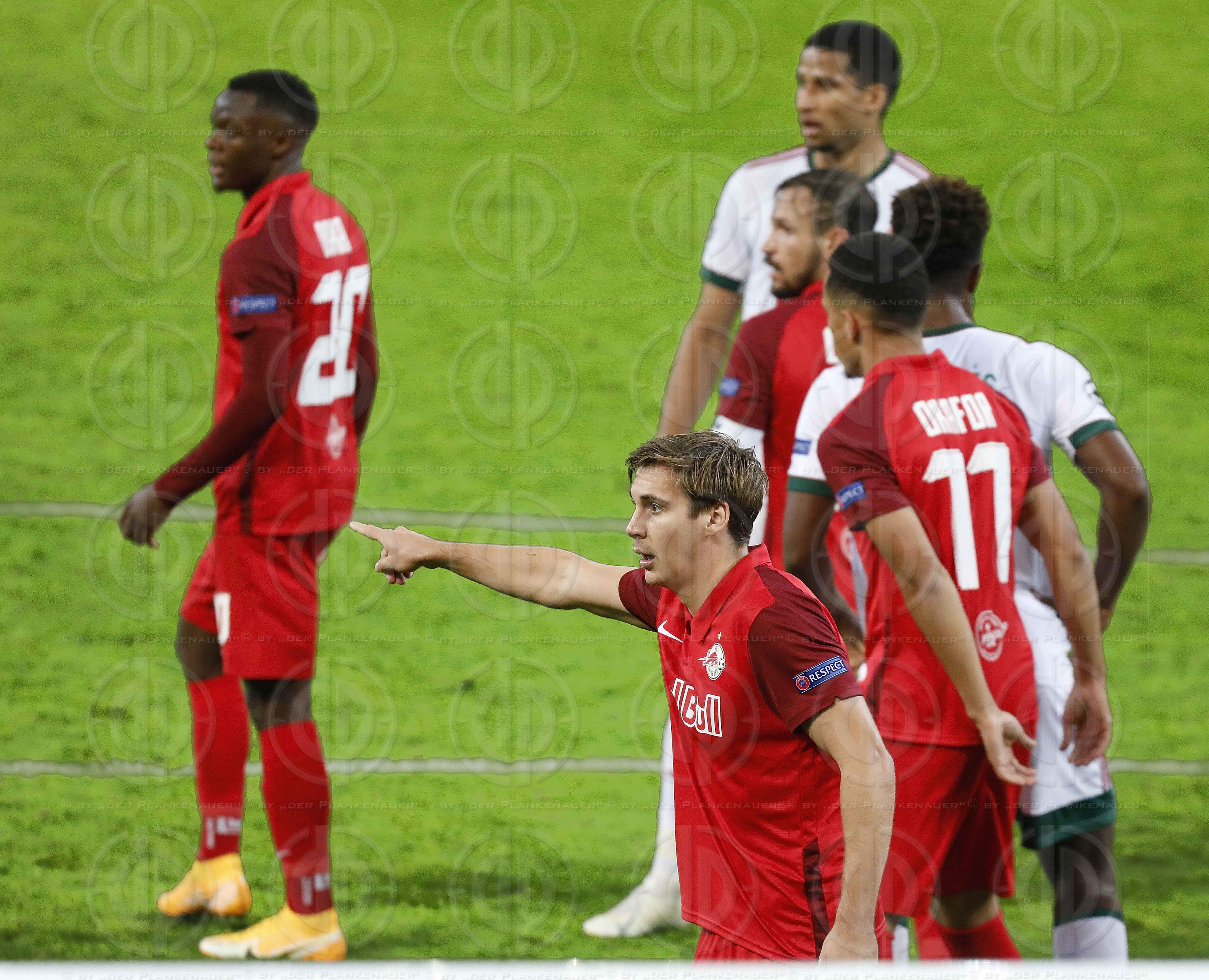 CL FC Red Bull Salzburg vs. Lokomotive Moskau (2:2) am 21.10.202