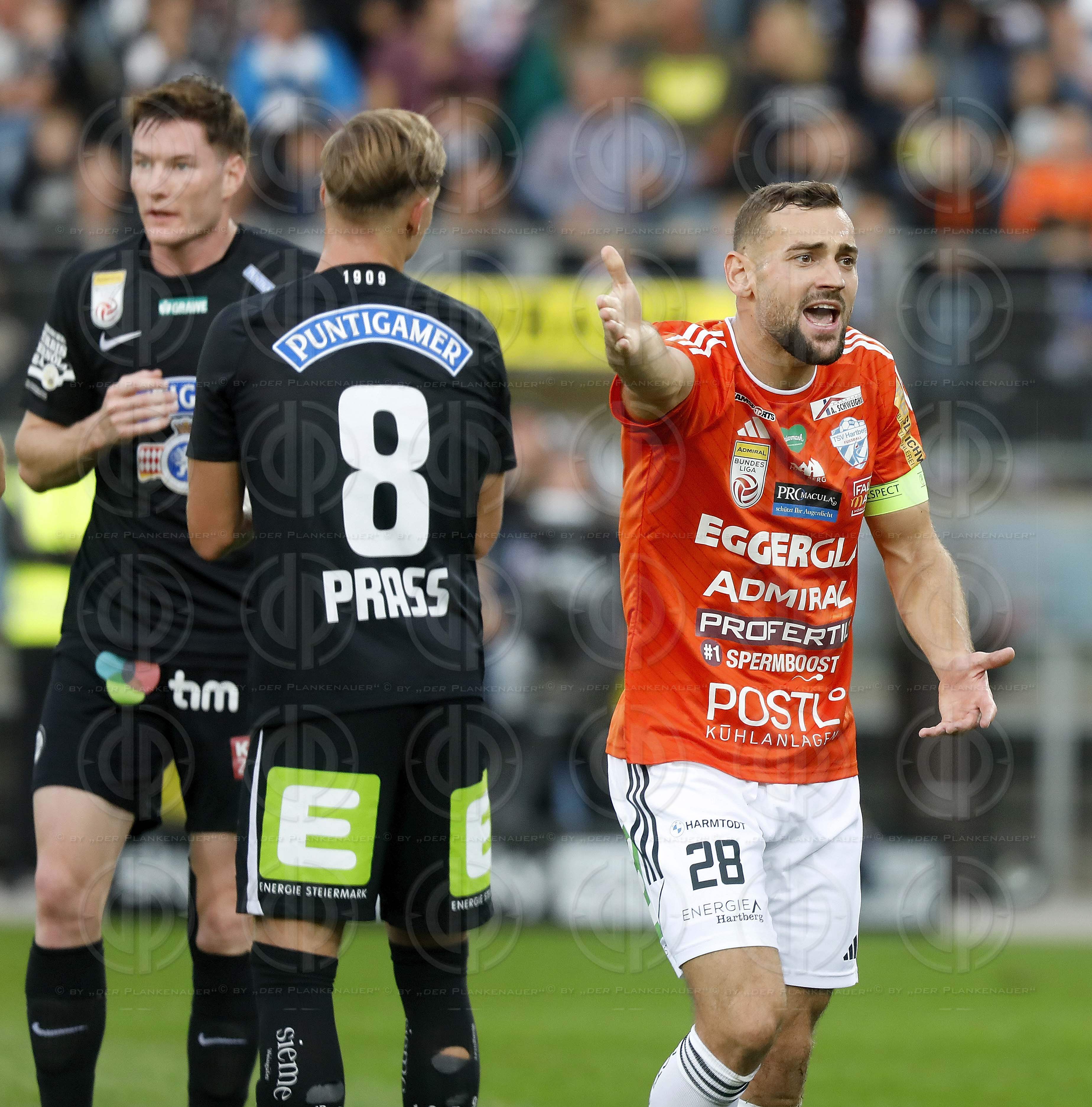 SK Sturm vs. TSV Hartberg (2:1) am 21.10.2023