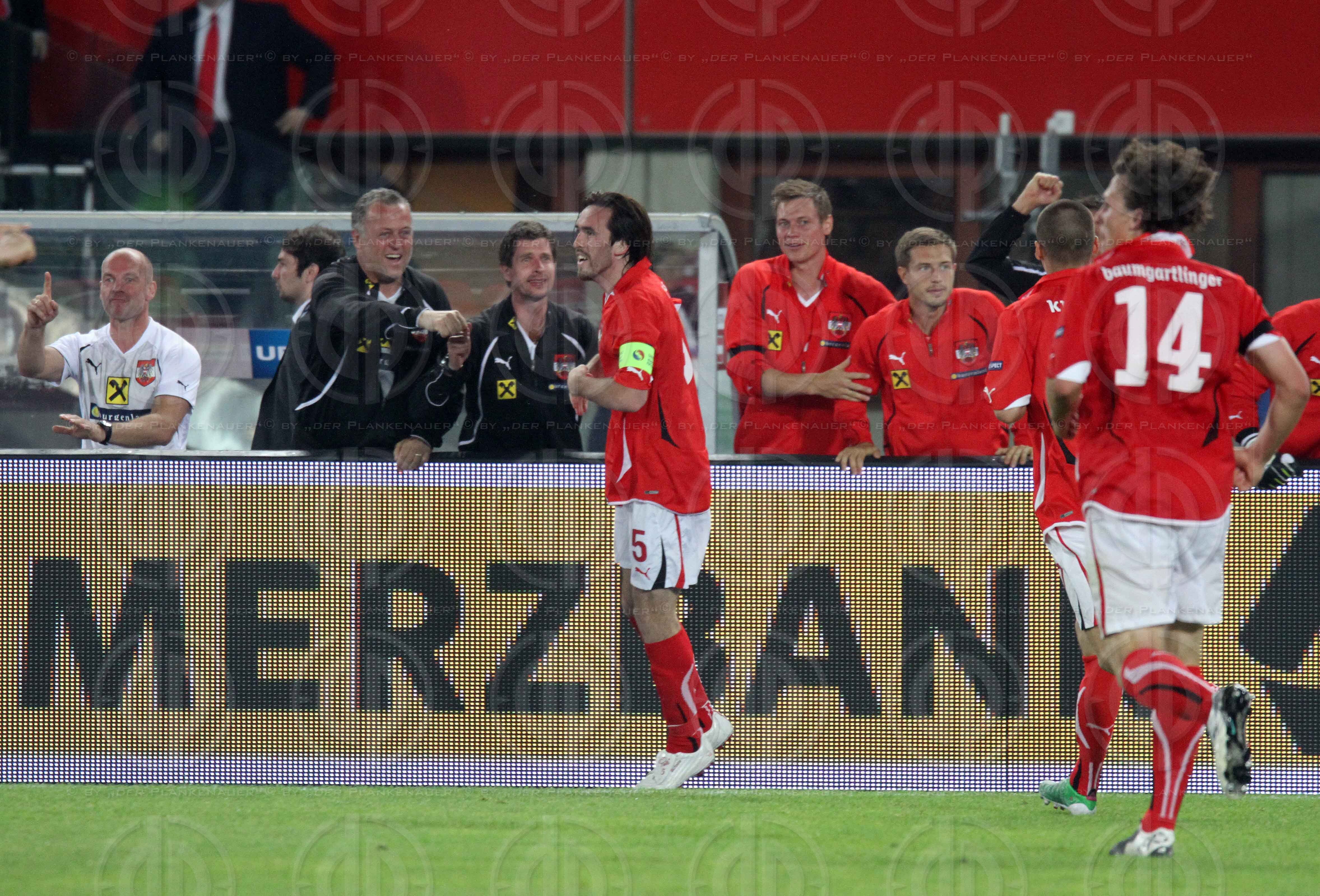Qualifikation zur UEFA EURO 2012 Österreich vs. Deutschland (1:2