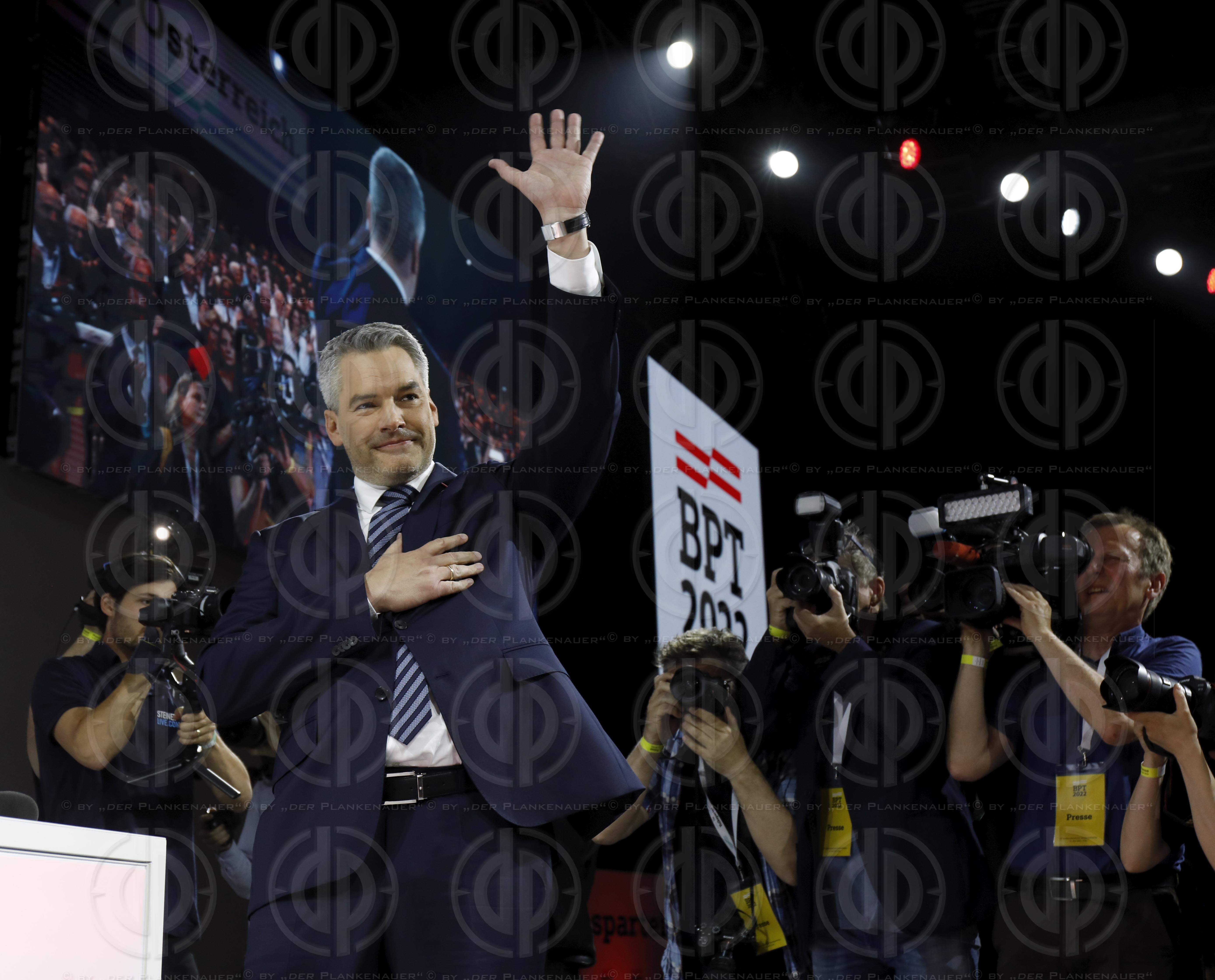 Ao Bundesparteitag der ÖVP in Graz am 14.05.2022