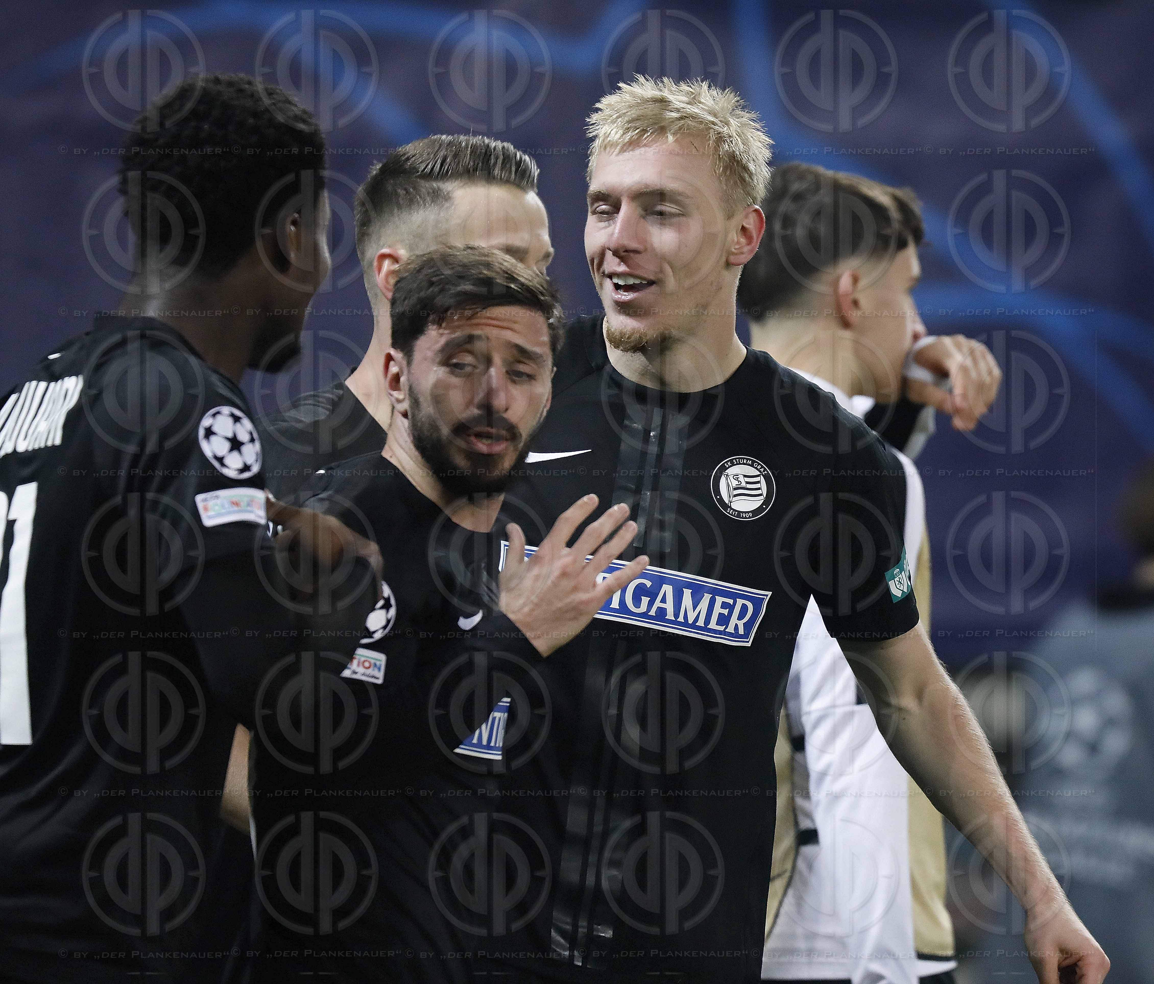 UEFA Champions League SK Sturm vs. Girona (1:0) in Klagenfurt a