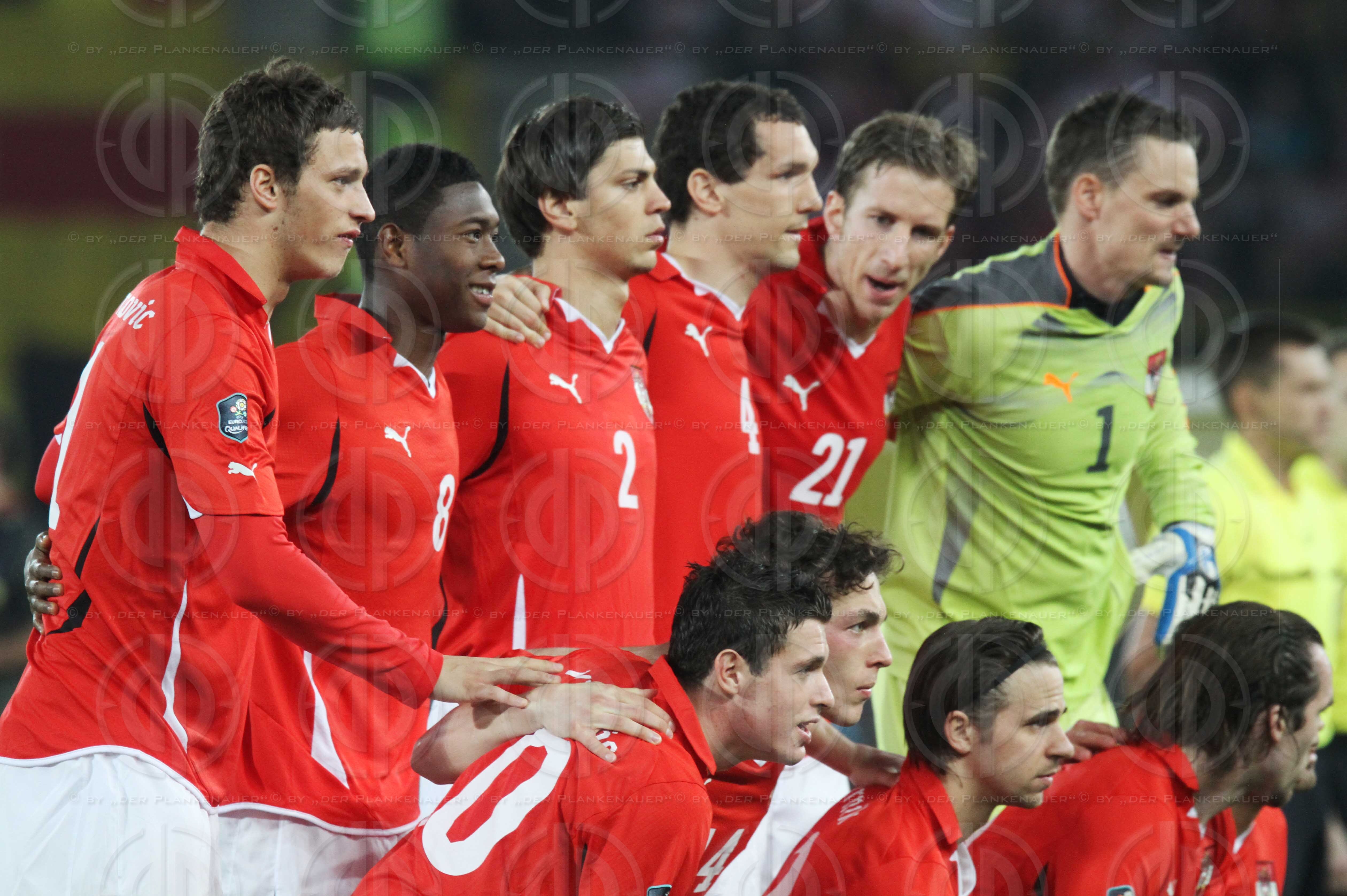 Qualifikation zur UEFA EURO 2012 Österreich vs. Belgien (0:2)
