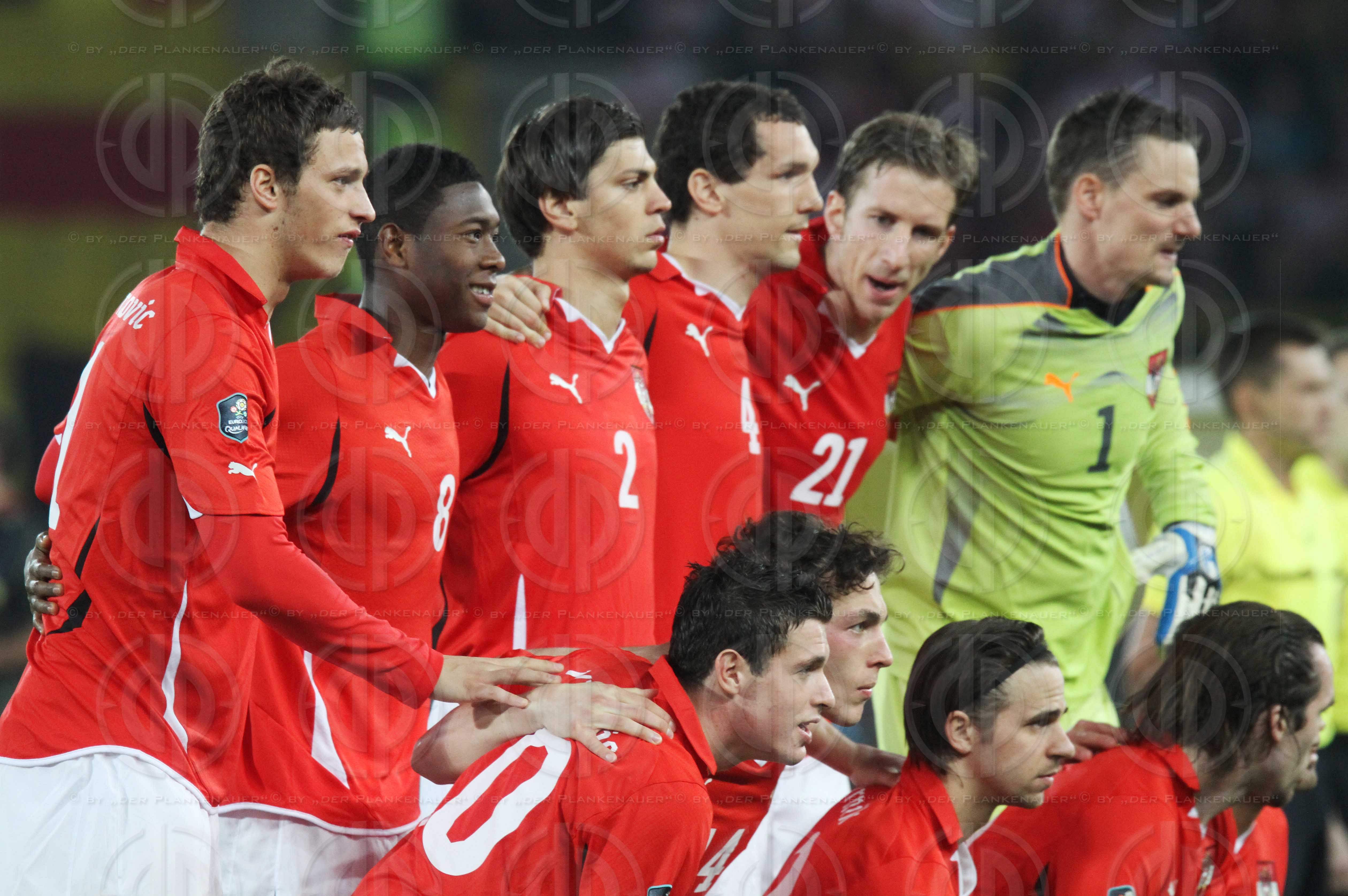 Qualifikation zur UEFA EURO 2012 Österreich vs. Belgien (0:2)