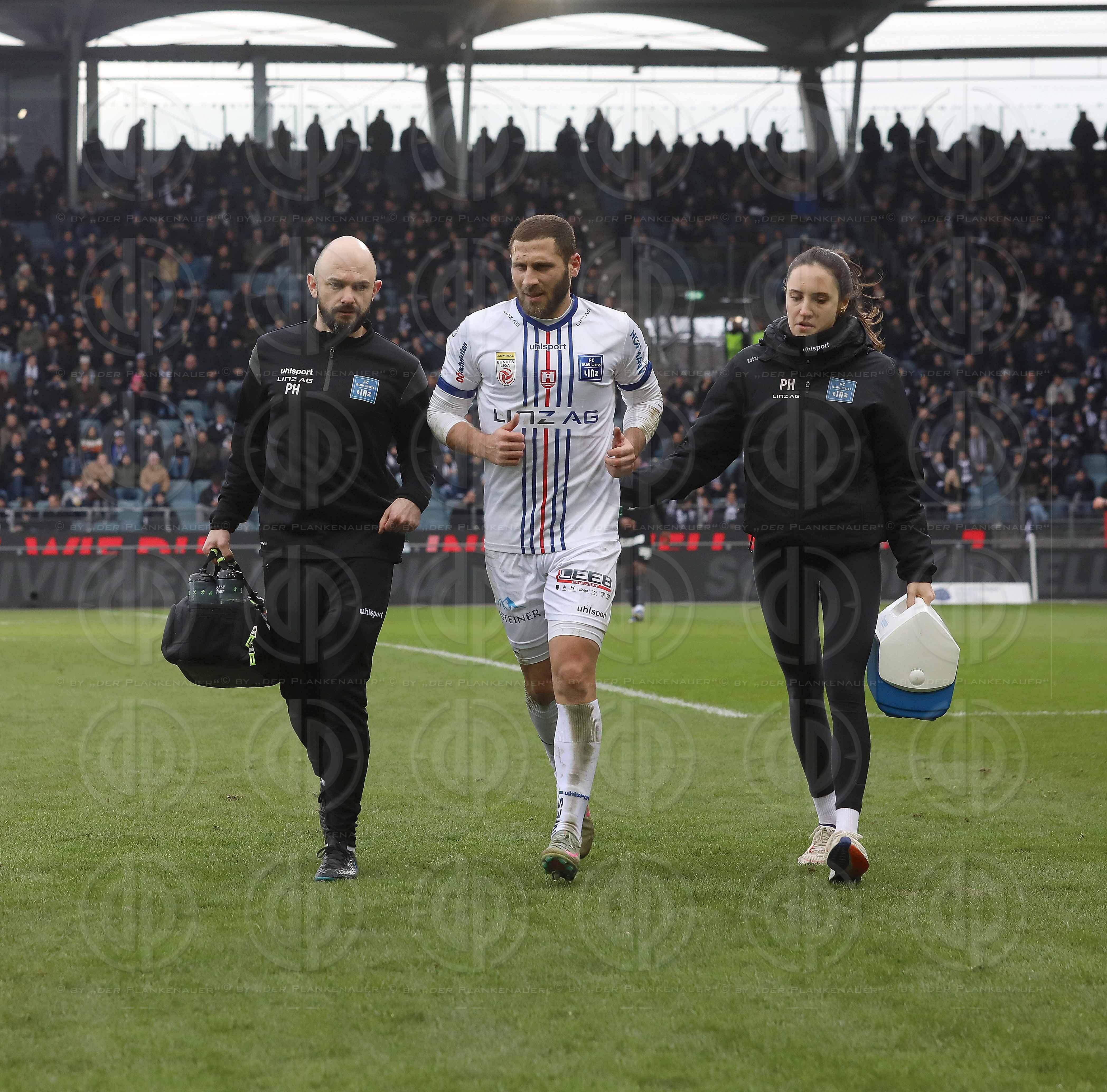 SK Sturm vs. Blau-Weiß Linz (1:0) am 22.02.2026