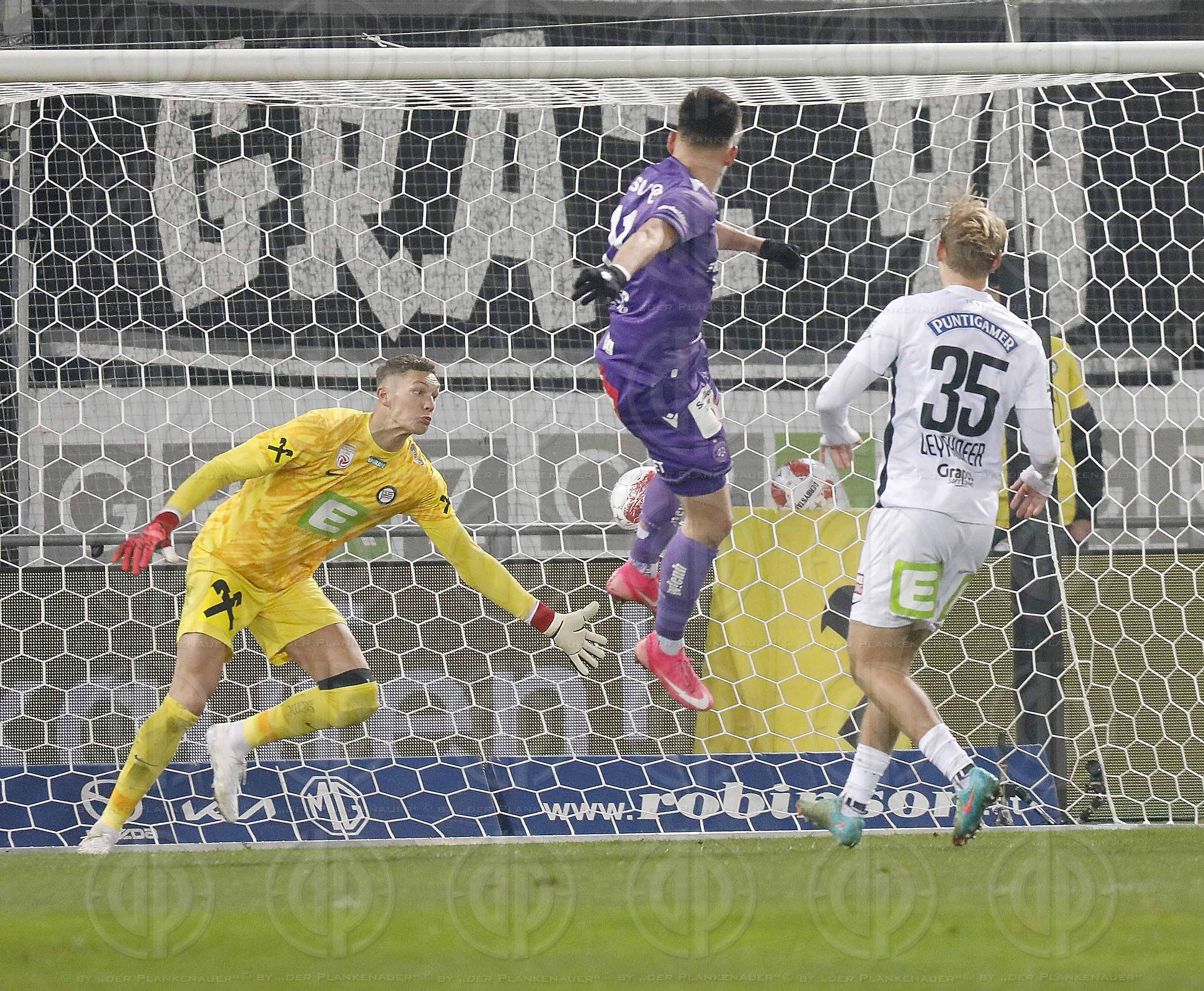 SK Sturm vs. FK Austria Wien (2:2) am 07.02.2025