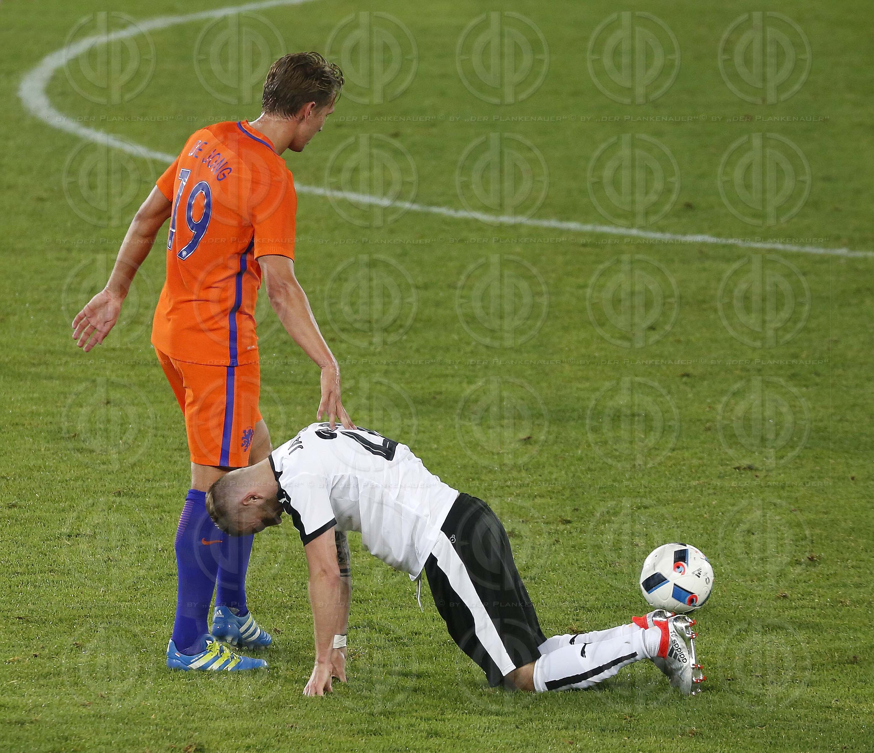 Oesterreich vs. Niederlande (0:2 Endstand).