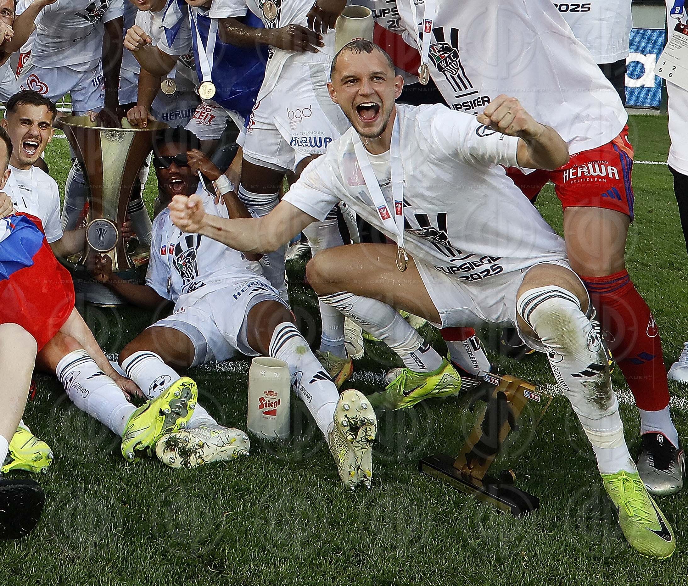 ÖFB Cup Finale RZ WAC vs. TSV Hartberg (1:0) am 01.05.2025