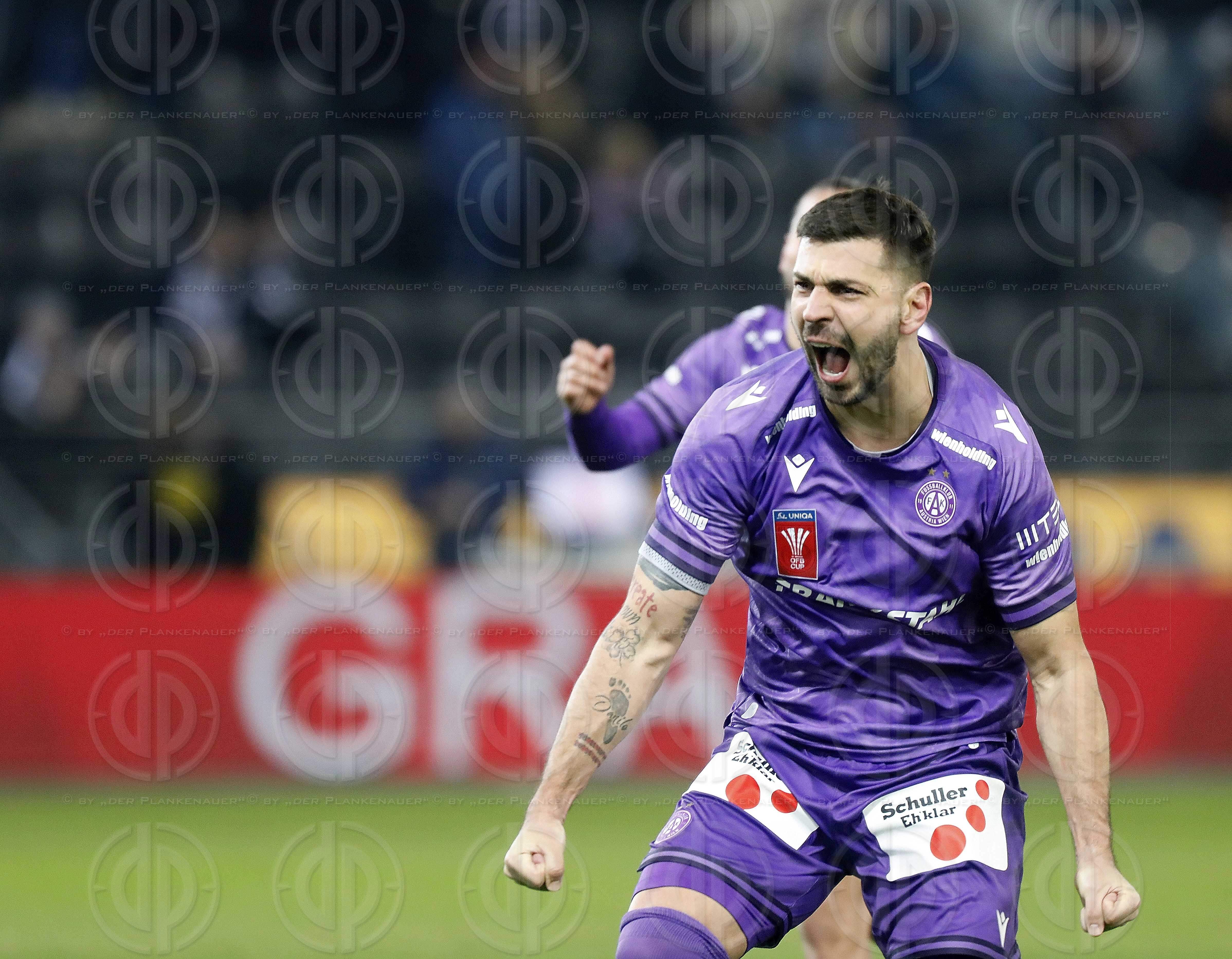 Cup SK Sturm vs. FK Austria Wien (0:2) am 01.02.2025