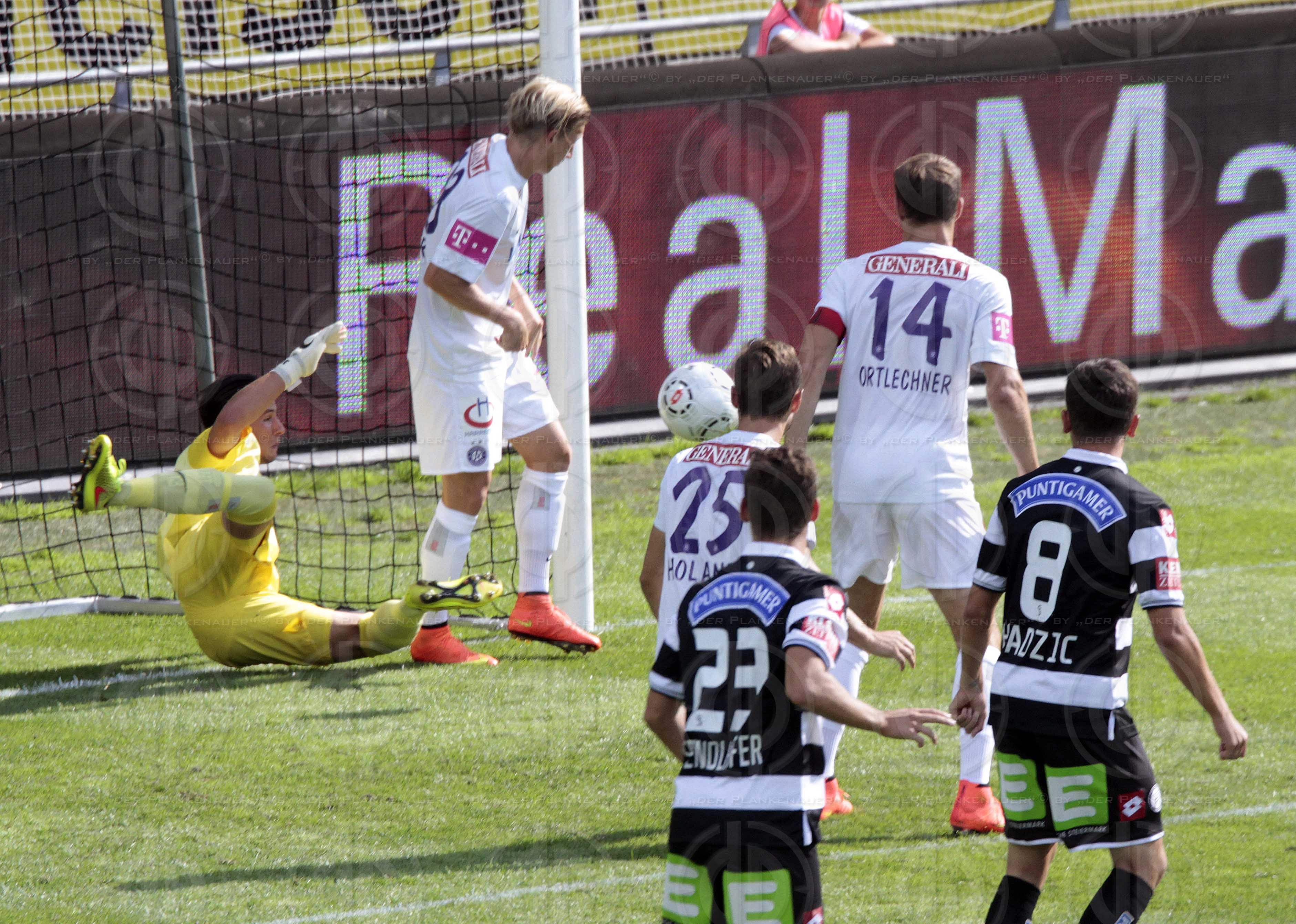 SK Sturm vs. FK Austria Wien (1:1)